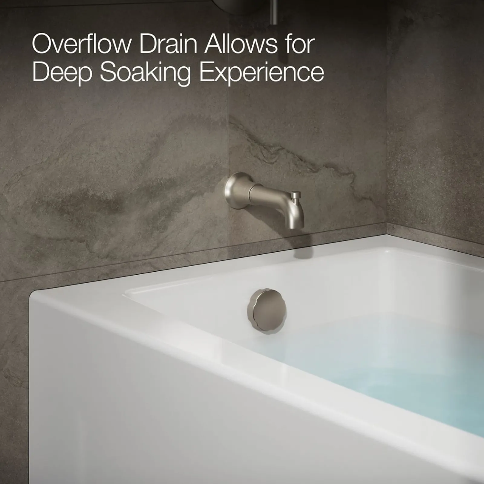 60" x 32" alcove bath with left drain^Kohler Clearance