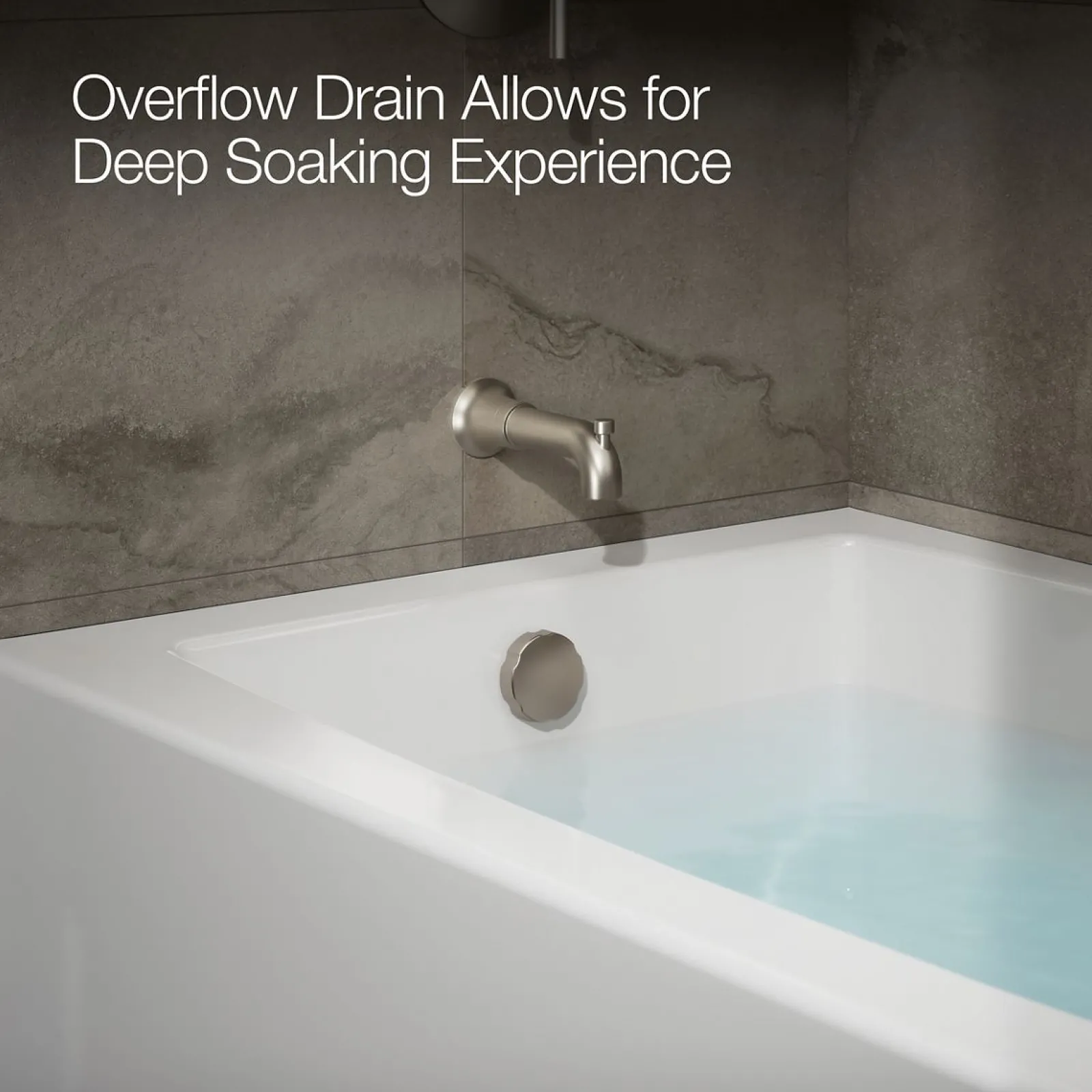 60" x 36" alcove bath with left drain^Kohler Best