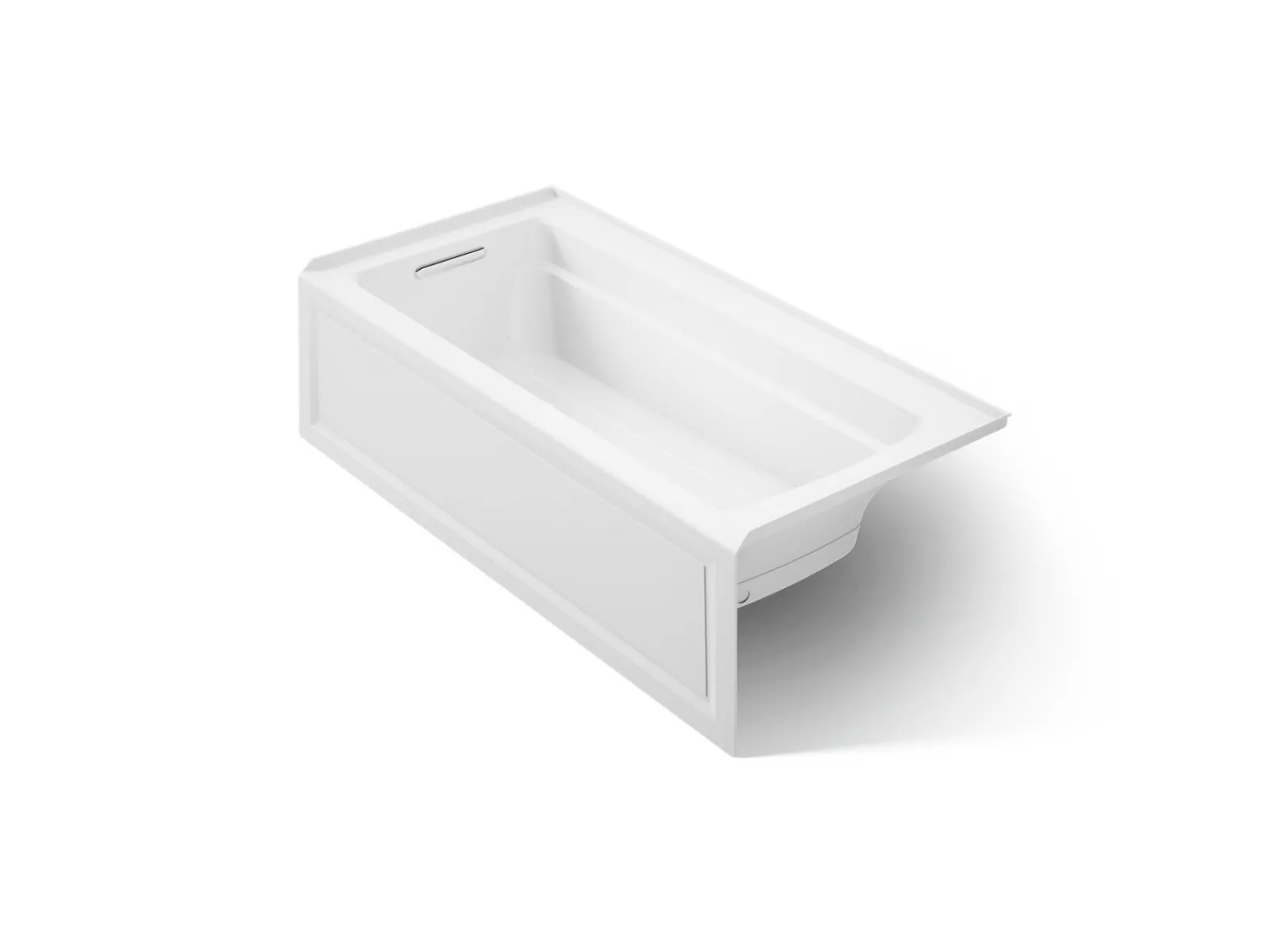 66" x 32" alcove Heated BubbleMassage™ air bath, left drain^Kohler Sale