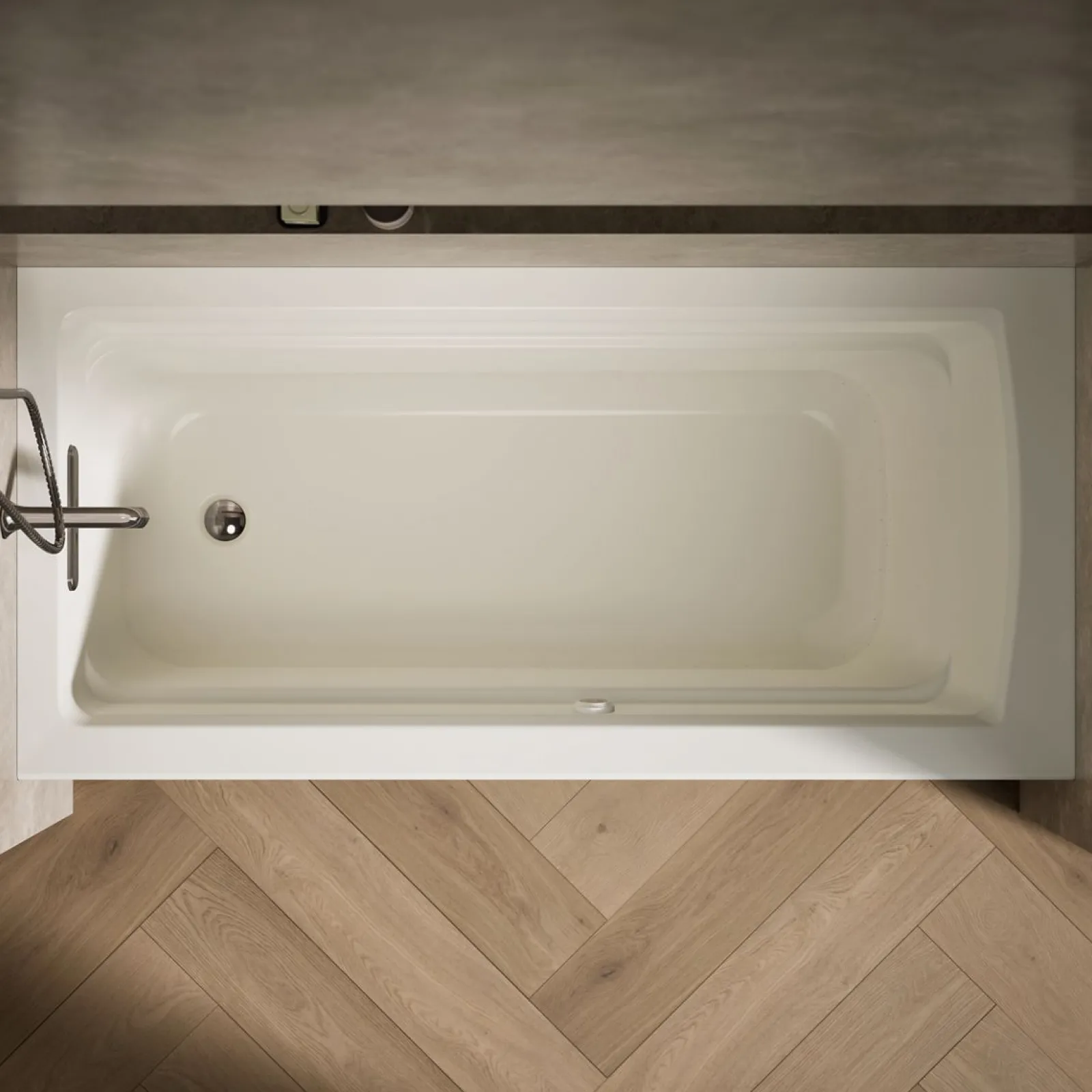 66" x 32" alcove Heated BubbleMassage™ air bath, left drain^Kohler Sale