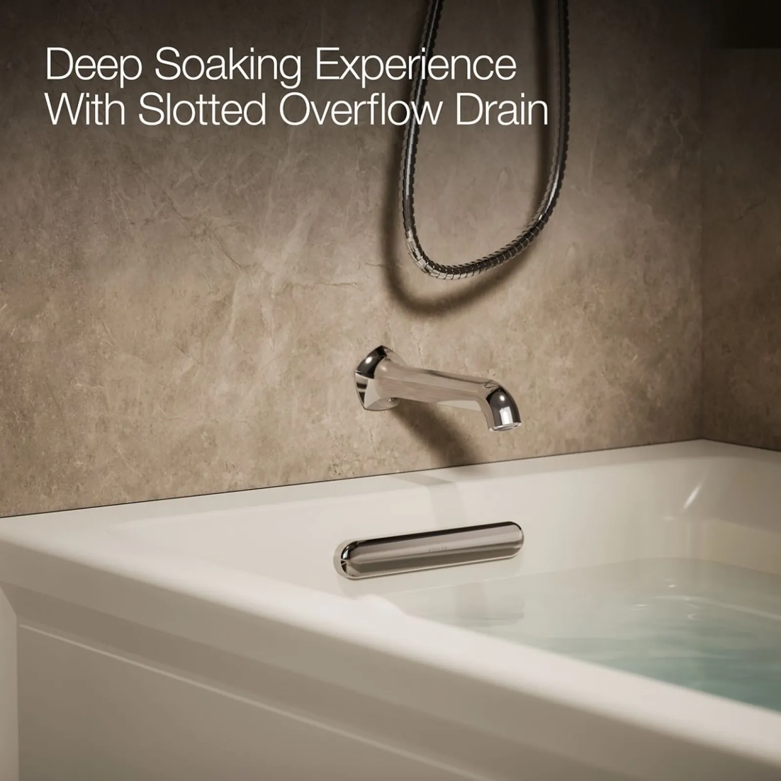 72" x 36" alcove Heated BubbleMassage™ air bath, left drain^Kohler Sale