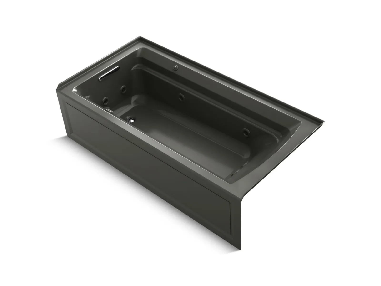 72" x 36" alcove Heated BubbleMassage™ air bath and whirlpool, left drain^Kohler Discount