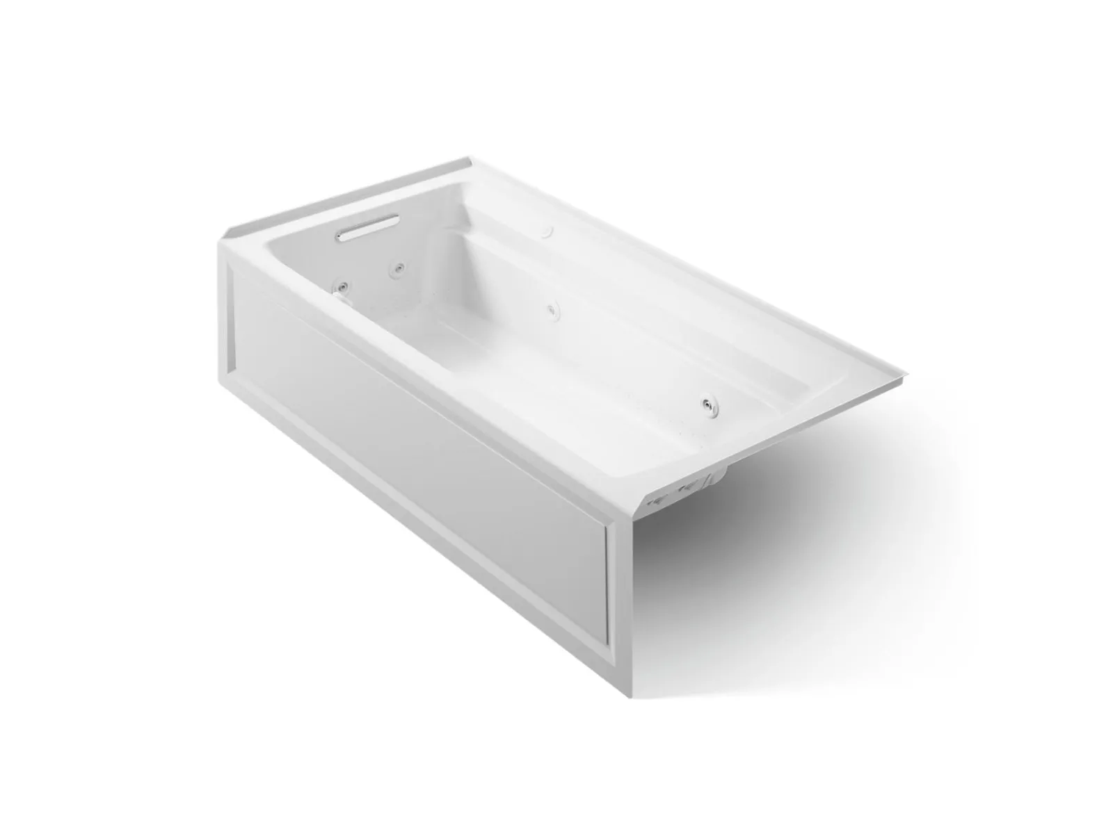 72" x 36" alcove Heated BubbleMassage™ air bath and whirlpool, left drain^Kohler Discount