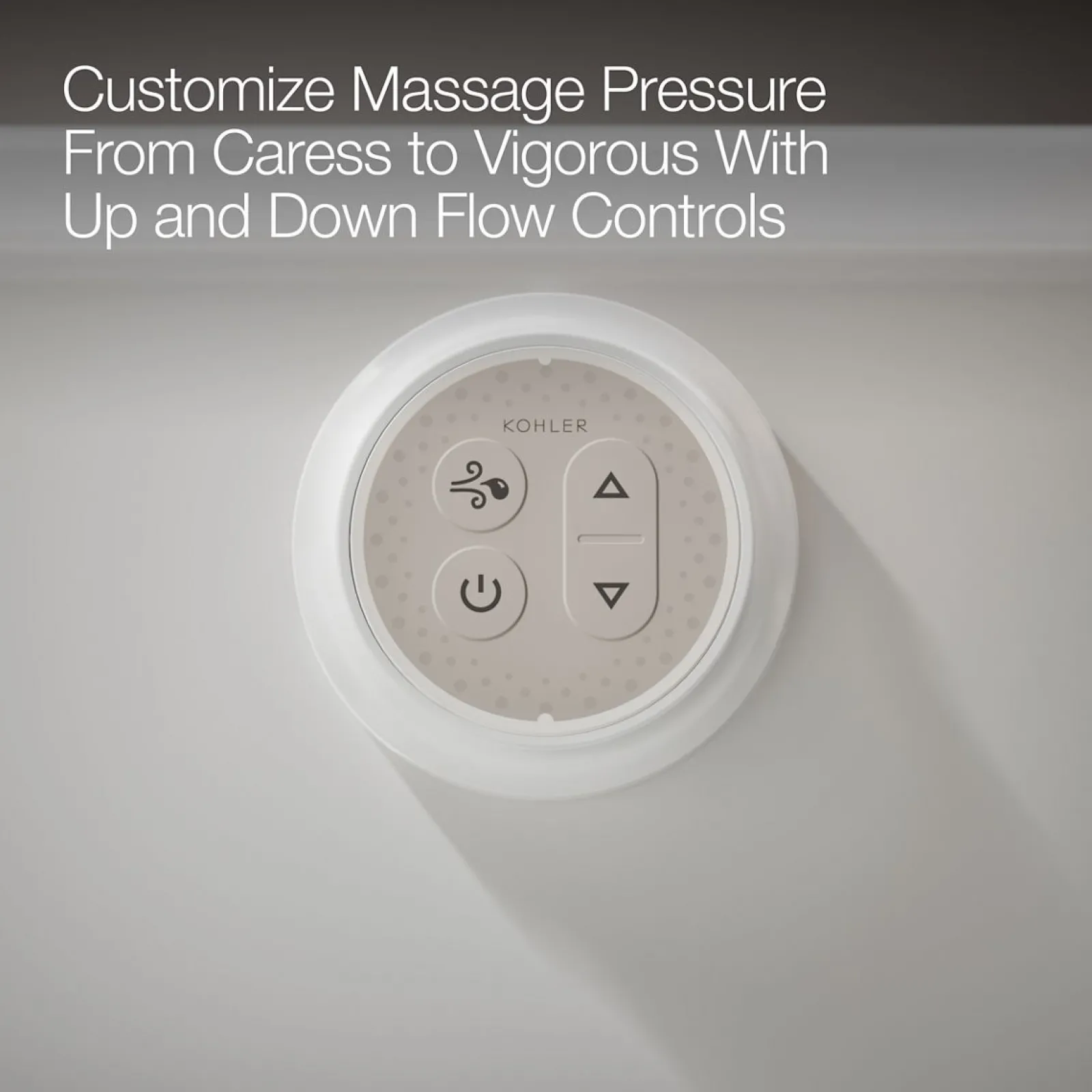 66" x 32" alcove Heated BubbleMassage™ air bath with Bask® heated surface, left drain^Kohler Online