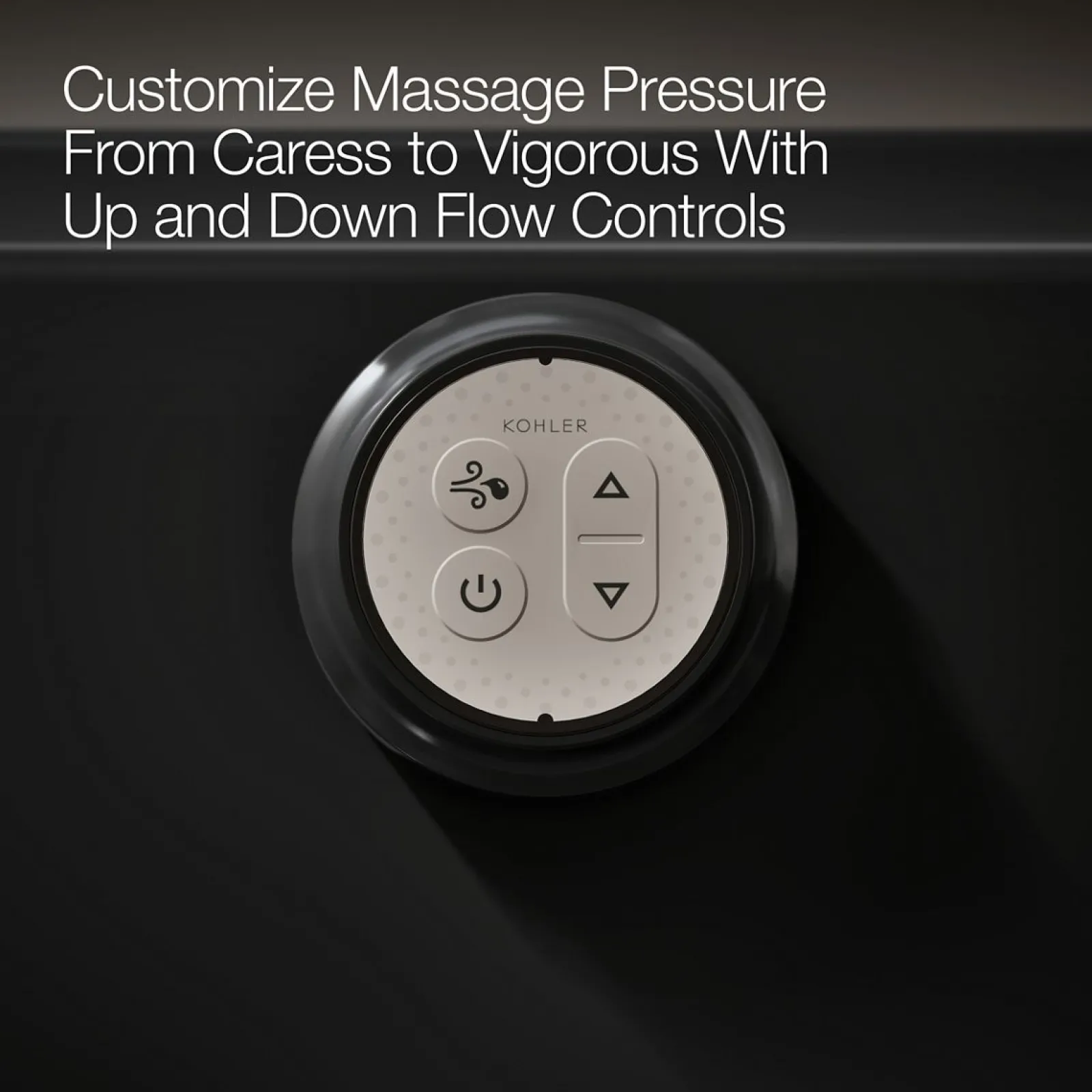 66" x 32" alcove Heated BubbleMassage™ air bath and whirlpool, left drain^Kohler Outlet