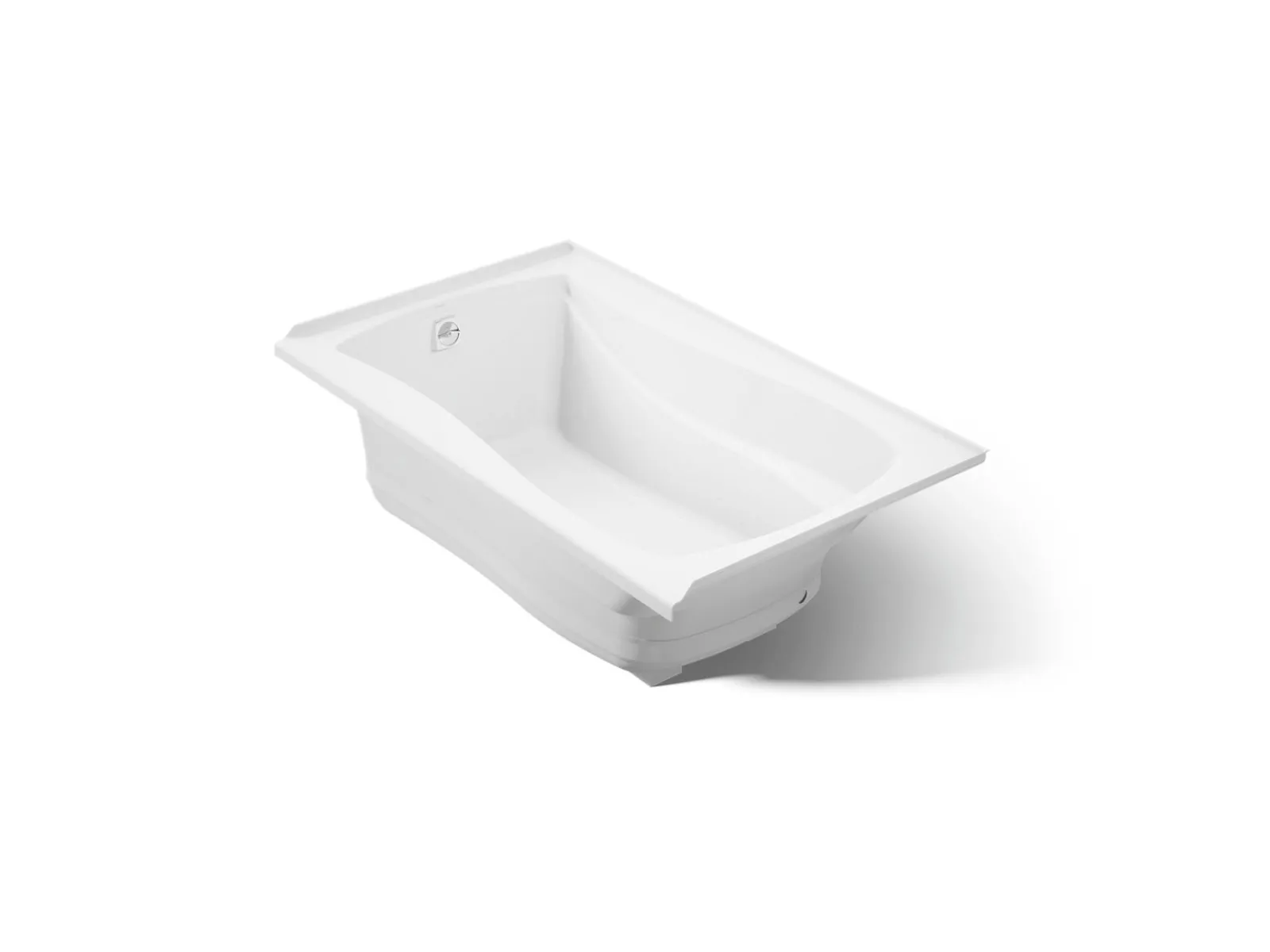 60" x 36" alcove Heated BubbleMassage™ air bath, left drain^Kohler Sale
