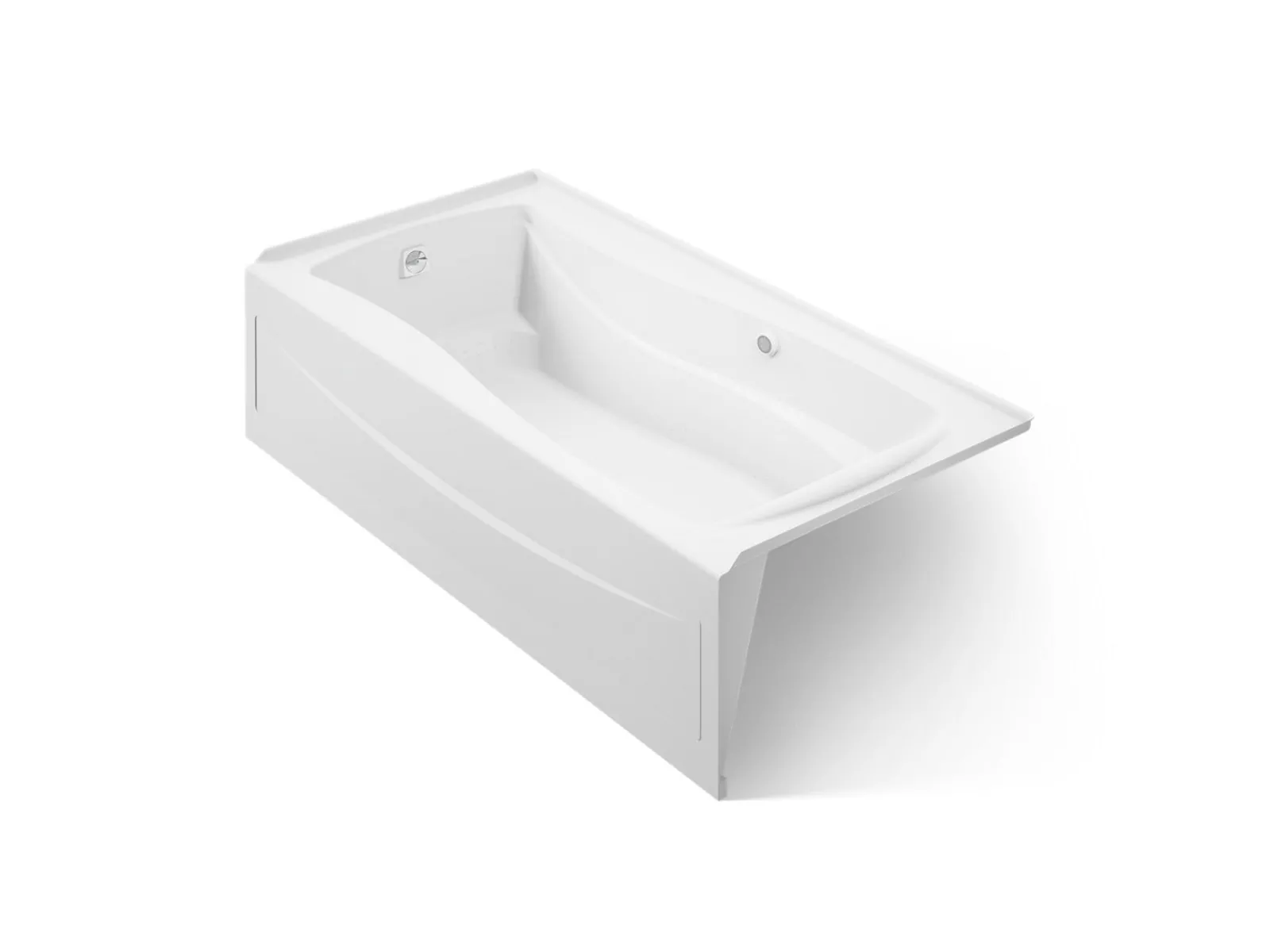 72" x 36" alcove Heated BubbleMassage™ air bath with Bask® heated surface, left drain^Kohler Sale