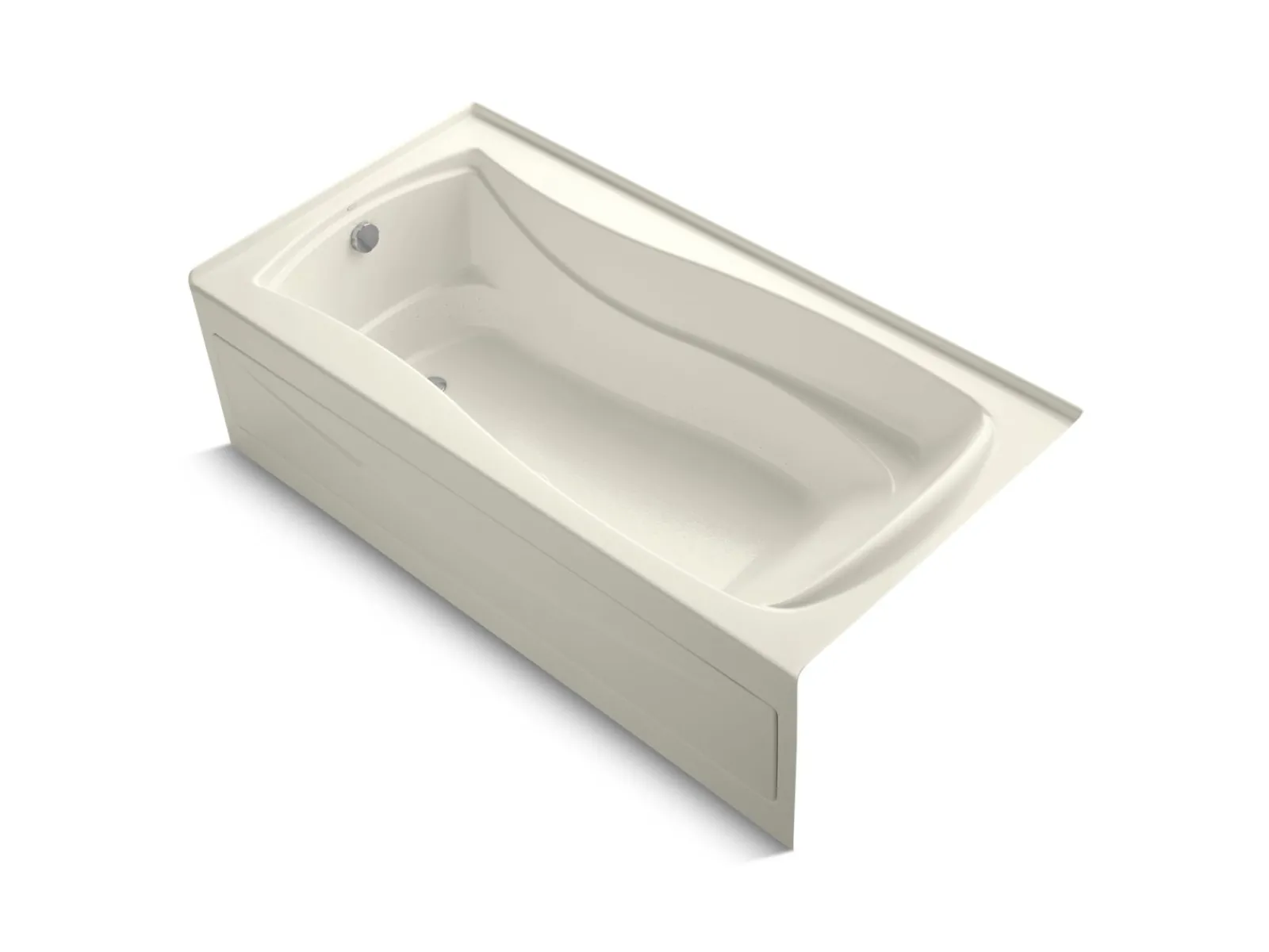 72" x 36" alcove Heated BubbleMassage™ air bath with Bask® heated surface, left drain^Kohler Sale