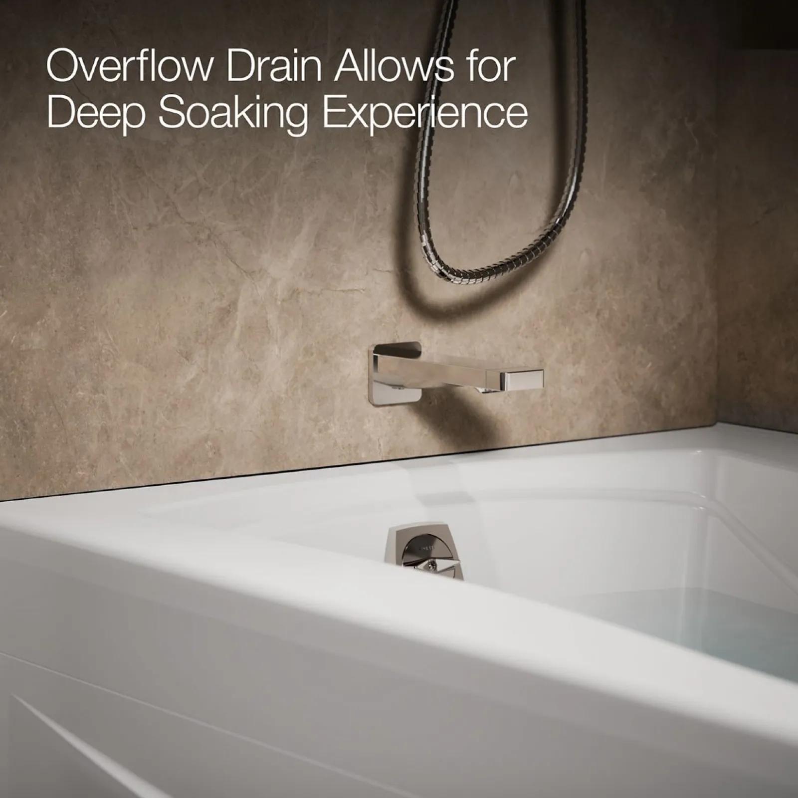 72" x 36" alcove Heated BubbleMassage™ air bath with Bask® heated surface, left drain^Kohler Sale