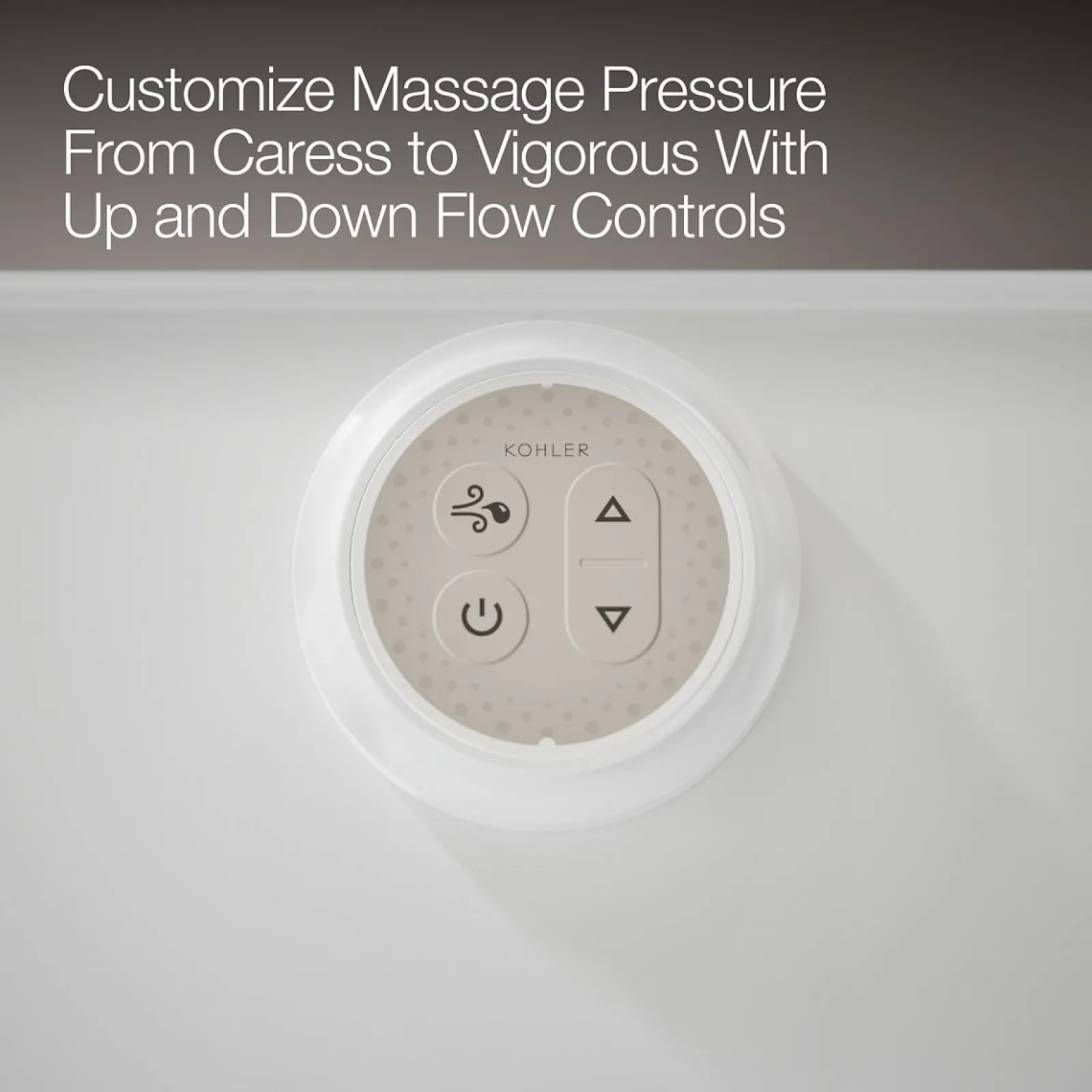 60" x 30" alcove Heated BubbleMassage™ air bath with Bask®, left drain^Kohler Best