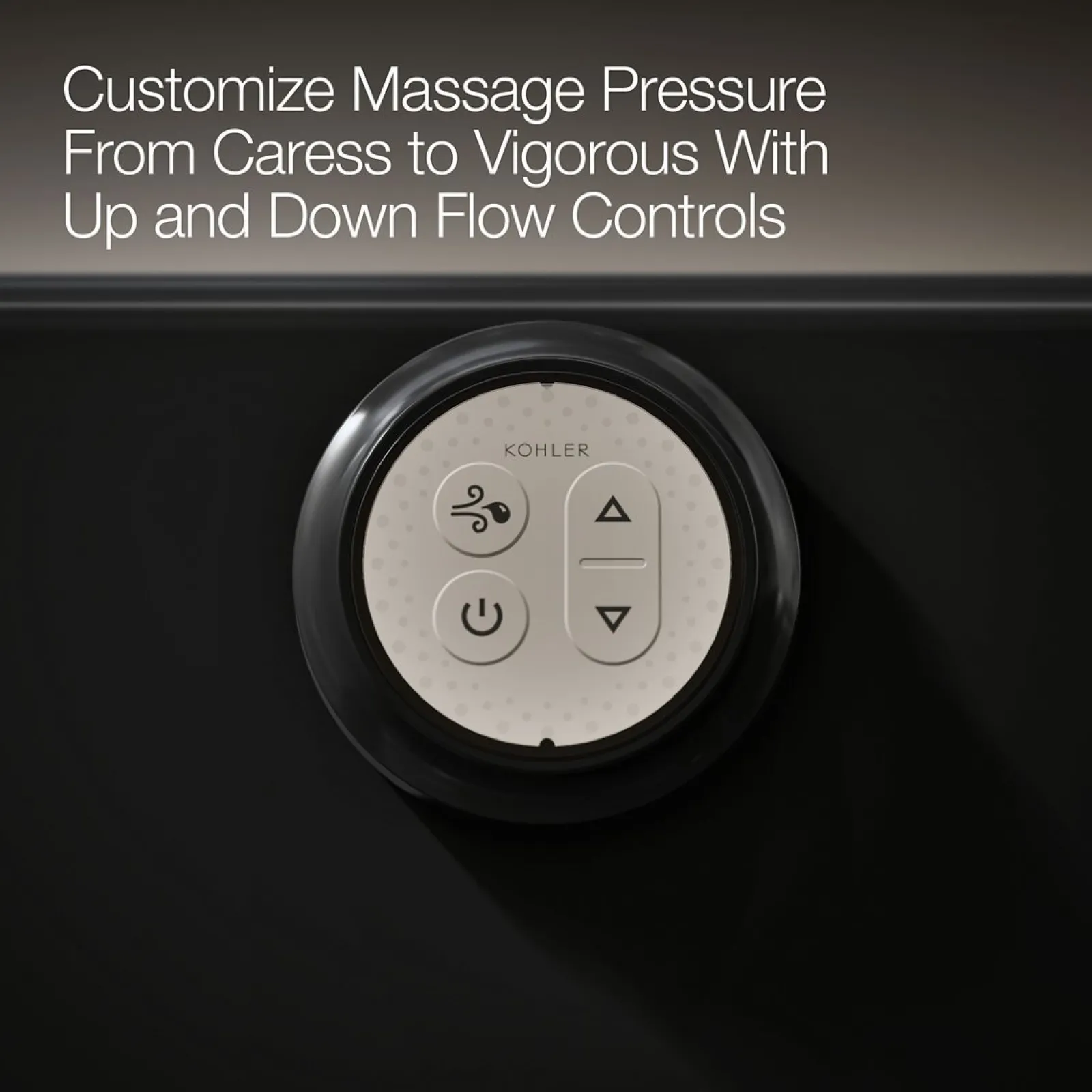 60" x 30" alcove Heated BubbleMassage™ air bath with Bask®, left drain^Kohler Best