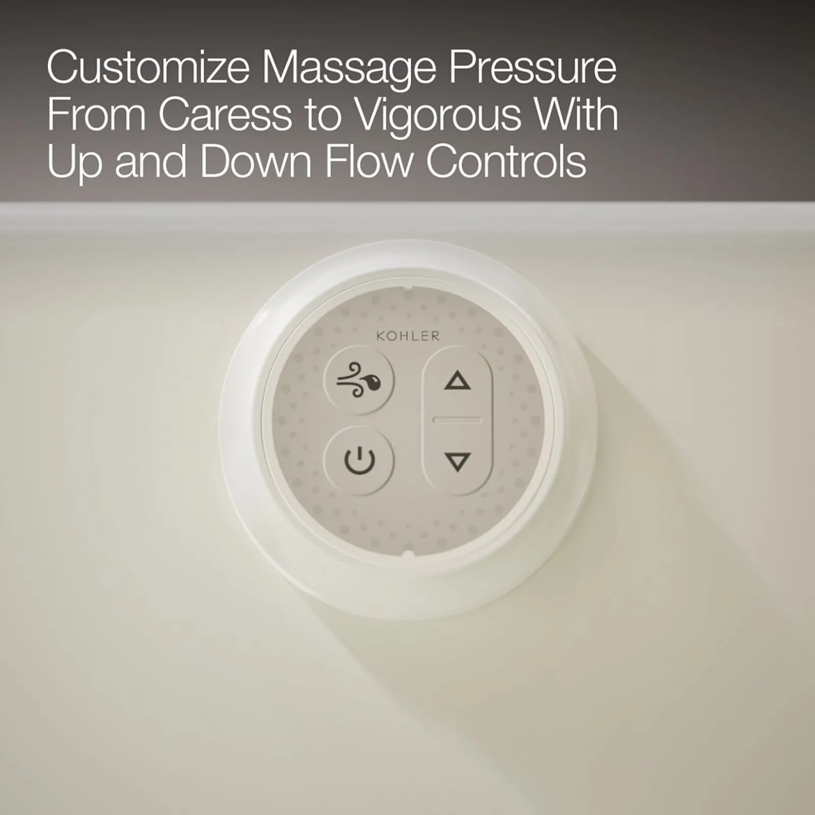 60" x 30" alcove Heated BubbleMassage™ air bath with Bask®, left drain^Kohler Best