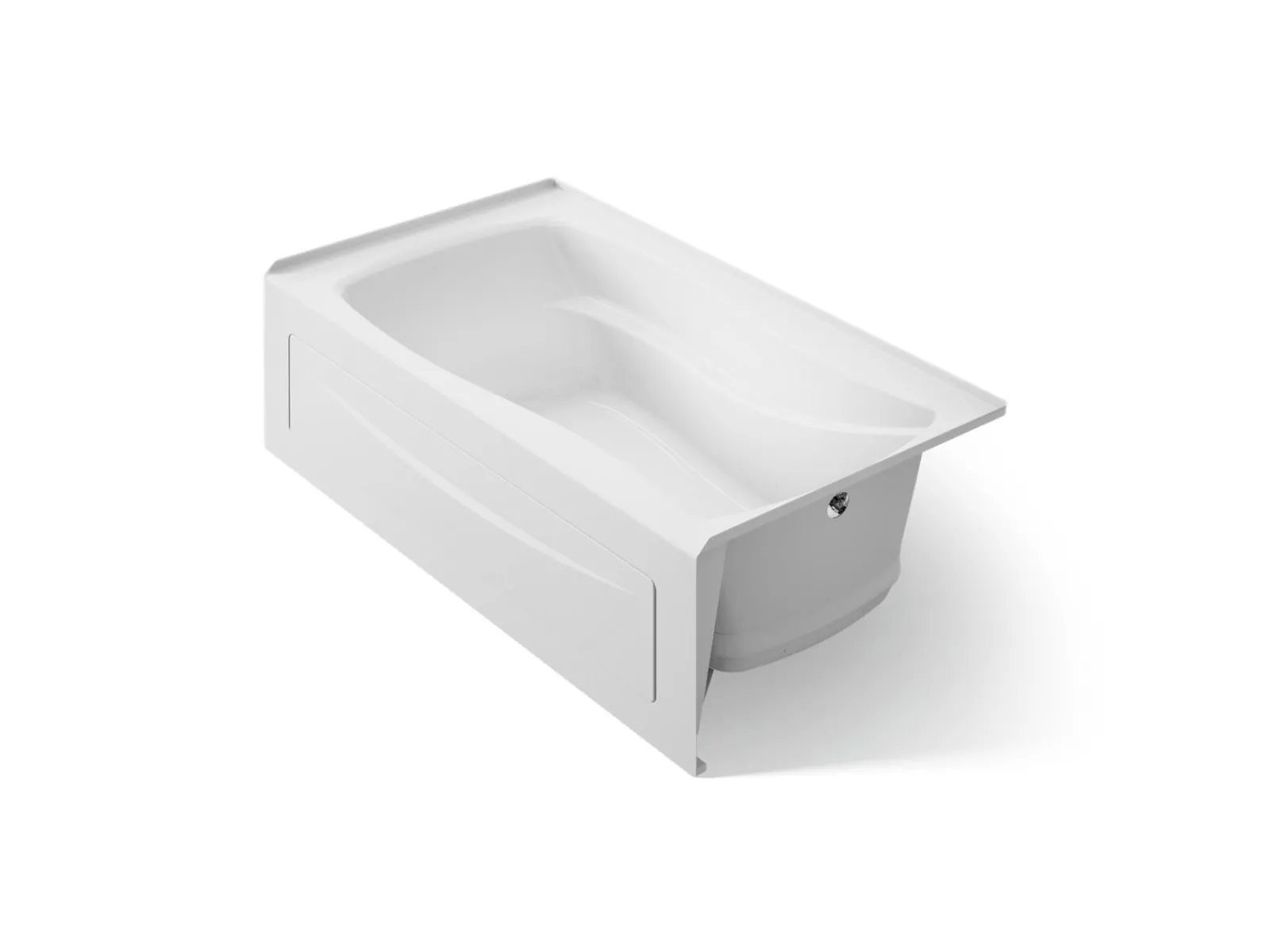 66" x 36" alcove Heated BubbleMassage™ air bath, right drain^Kohler Outlet