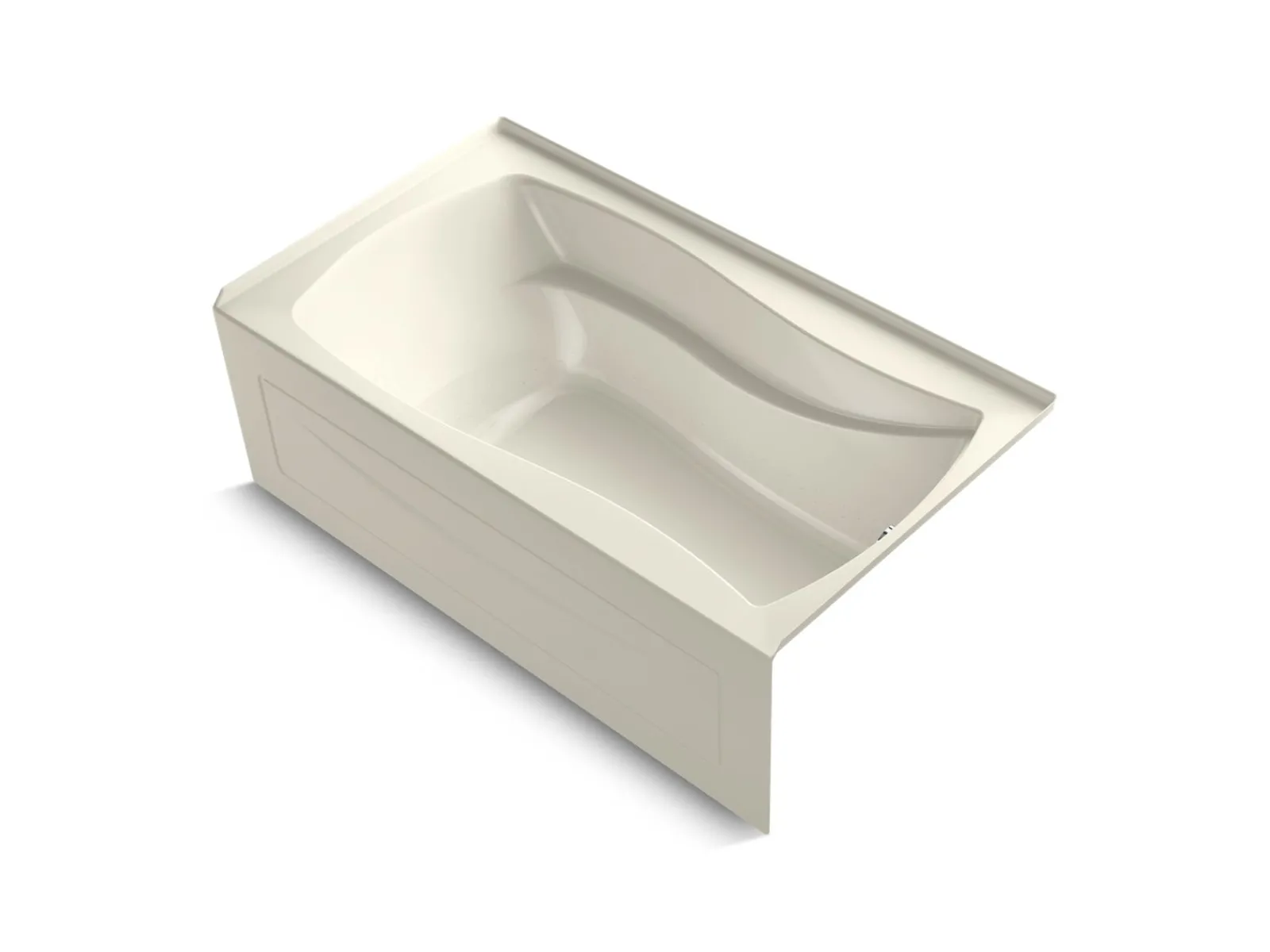 66" x 36" alcove Heated BubbleMassage™ air bath, right drain^Kohler Outlet
