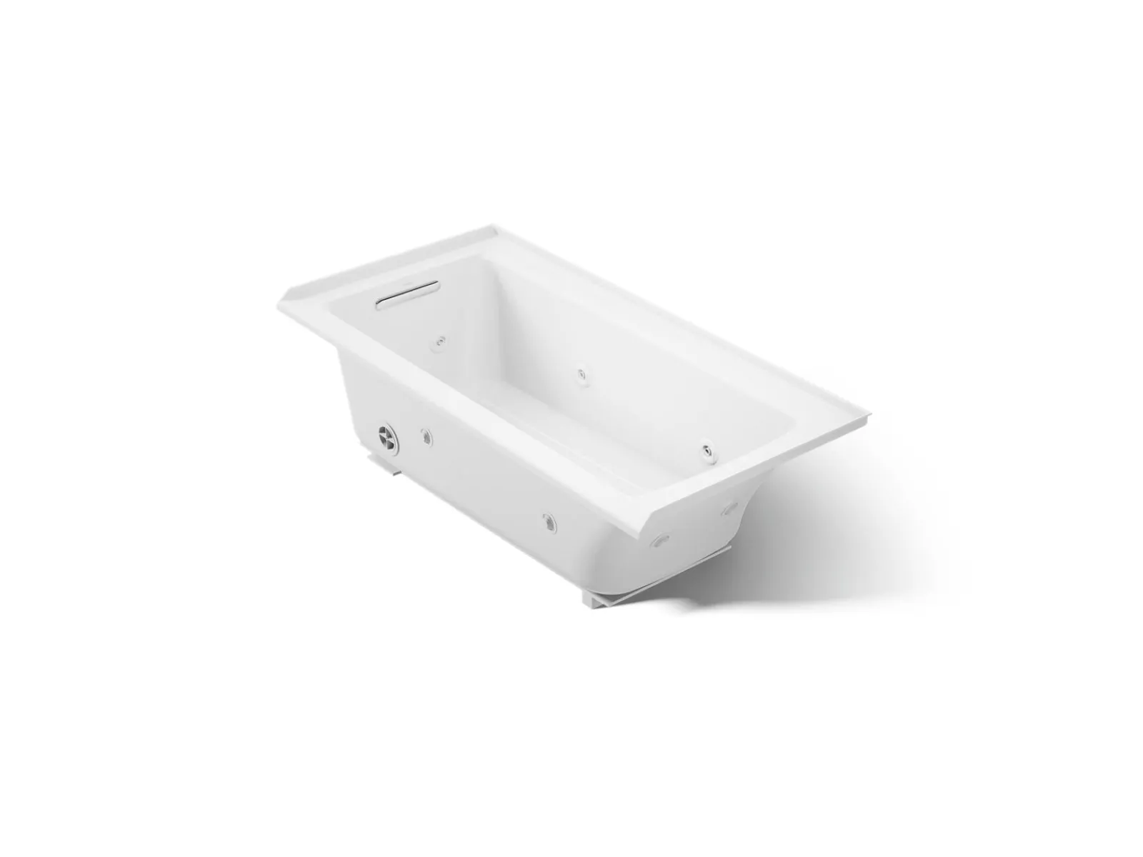60" x 30" alcove heated whirlpool bath, left drain^Kohler Clearance