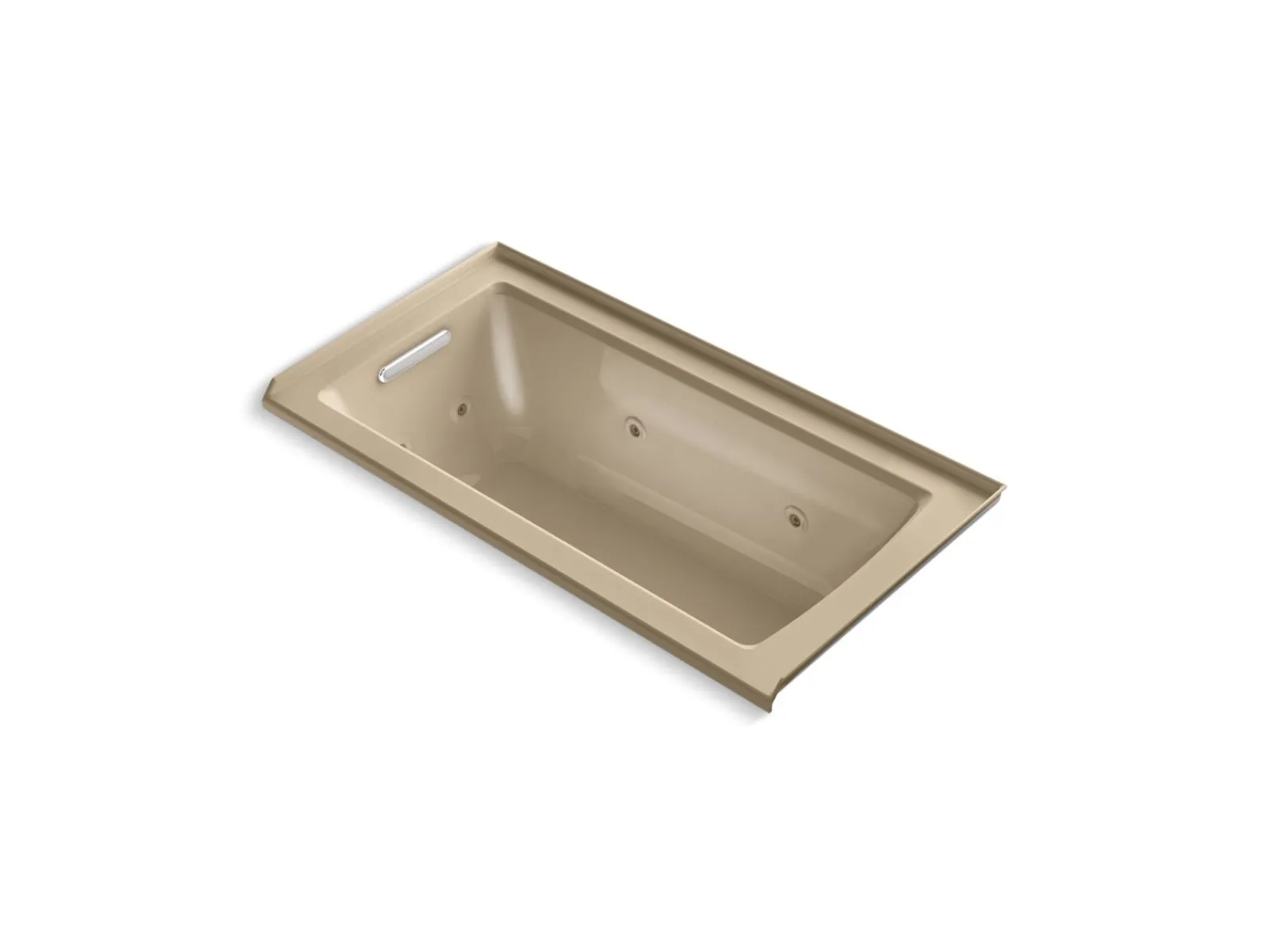 60" x 30" alcove heated whirlpool bath, left drain^Kohler Clearance