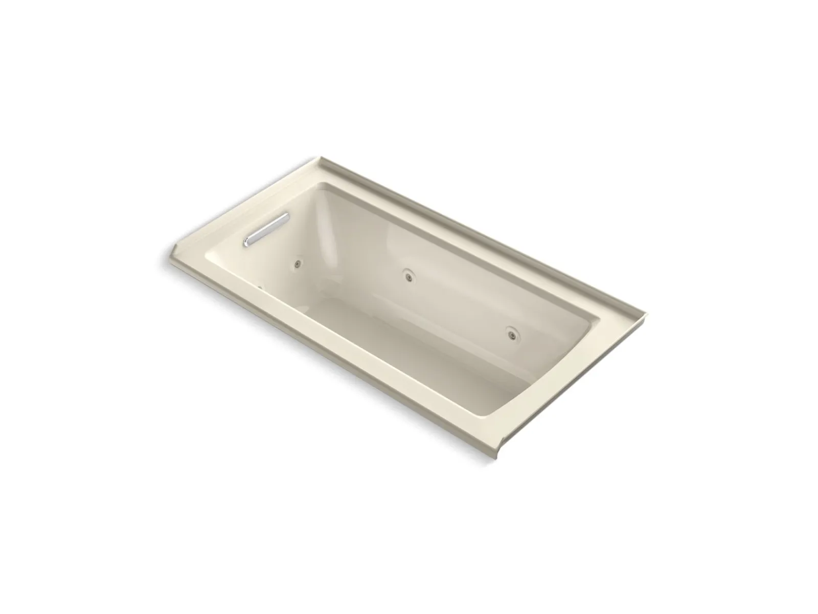 60" x 30" alcove heated whirlpool bath, left drain^Kohler Clearance
