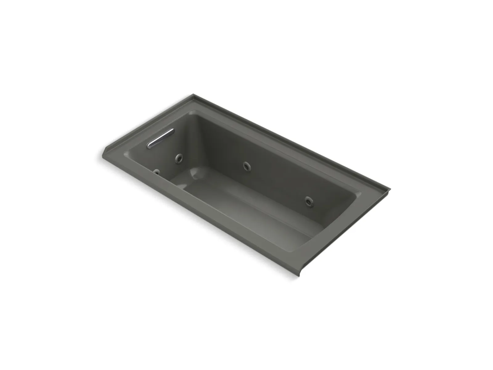 60" x 30" alcove heated whirlpool bath, left drain^Kohler Clearance