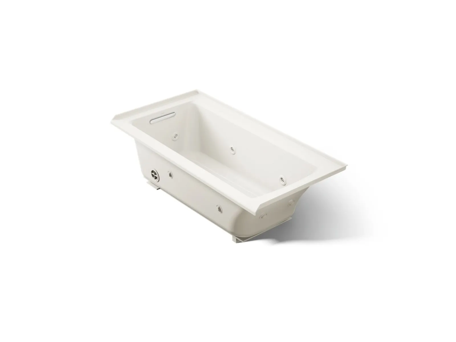 60" x 30" alcove heated whirlpool bath, left drain^Kohler Clearance