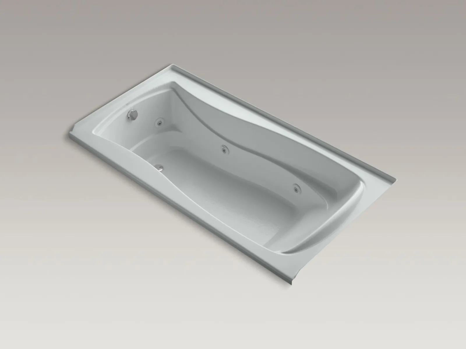 72" x 36" alcove heated whirlpool bath, left drain^Kohler Discount