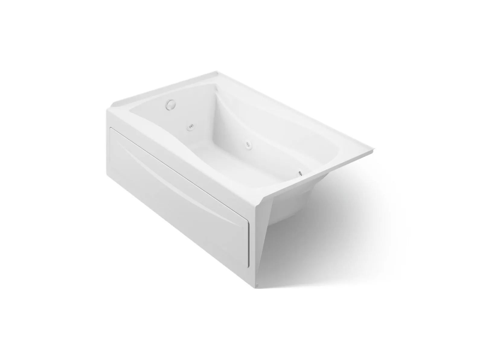60" x 36" alcove heated whirlpool, left drain^Kohler Clearance