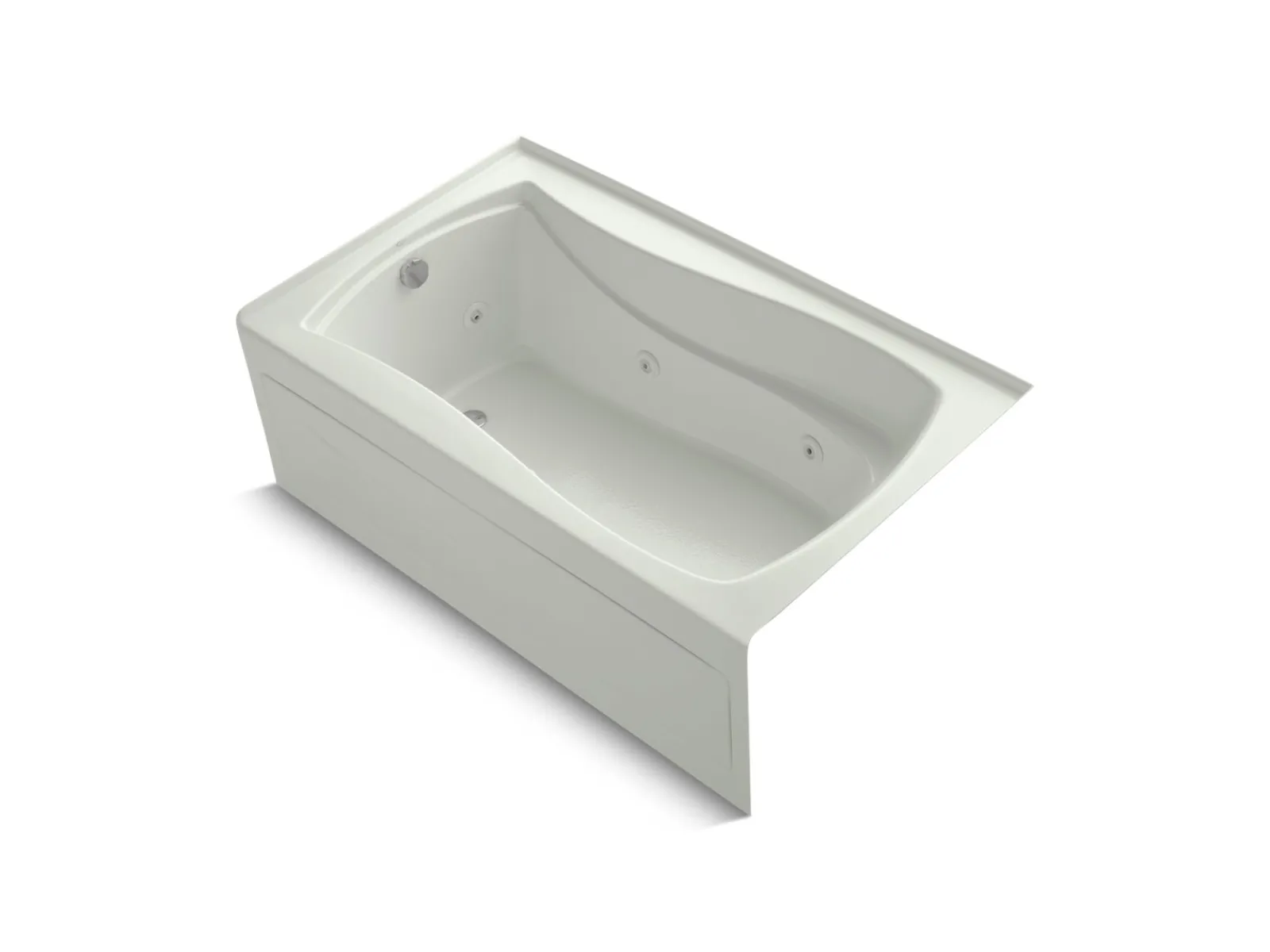 60" x 36" alcove heated whirlpool, left drain^Kohler Clearance