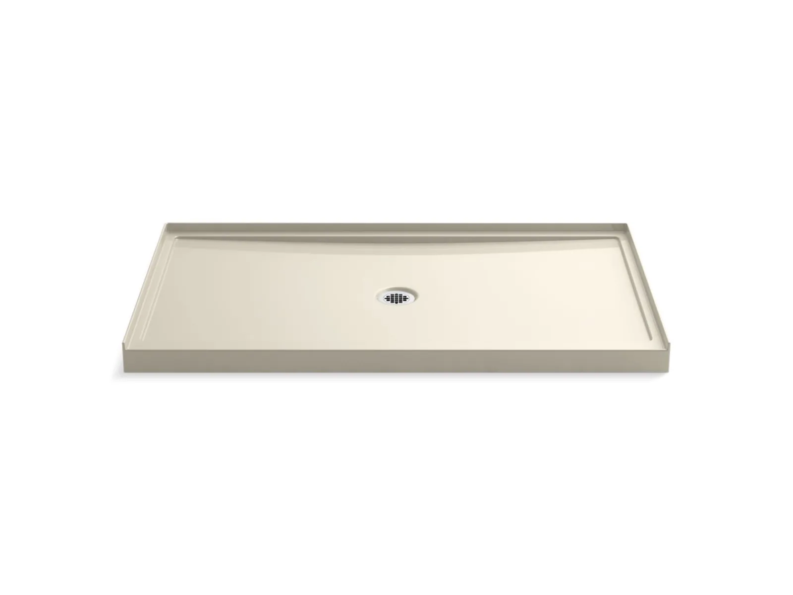 60" x 34" alcove shower base, center drain^Kohler Sale