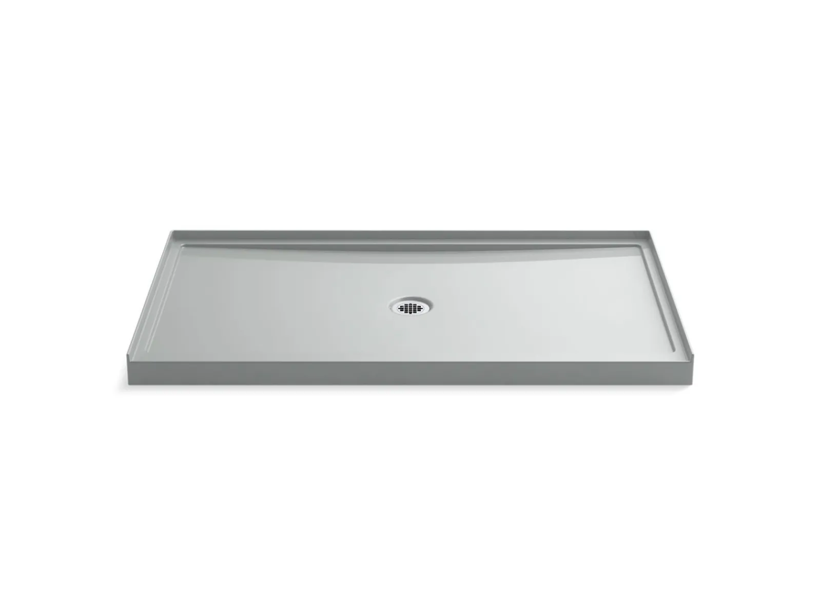 60" x 34" alcove shower base, center drain^Kohler Sale