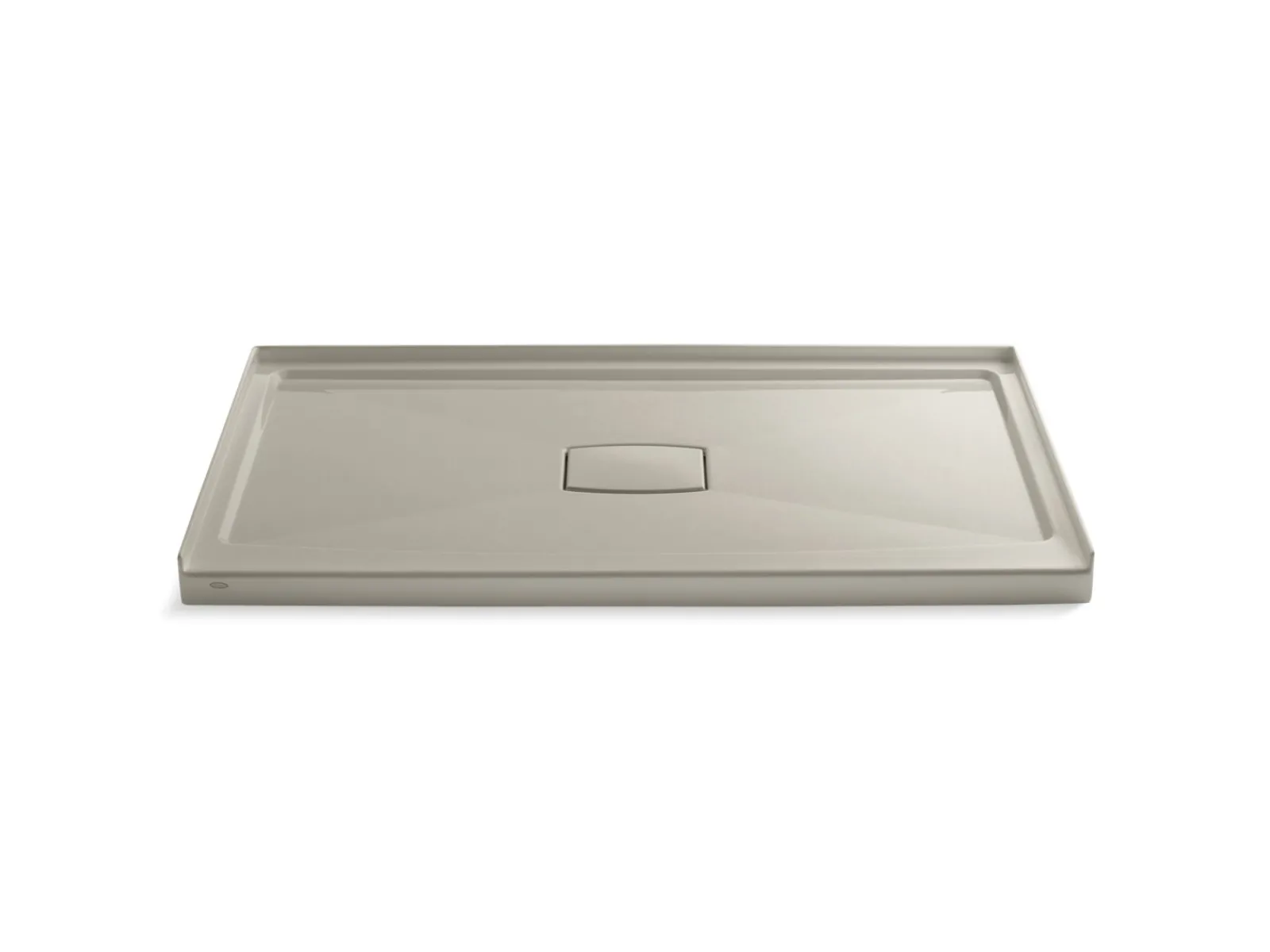 60" x 36" alcove shower base, center drain^Kohler Discount