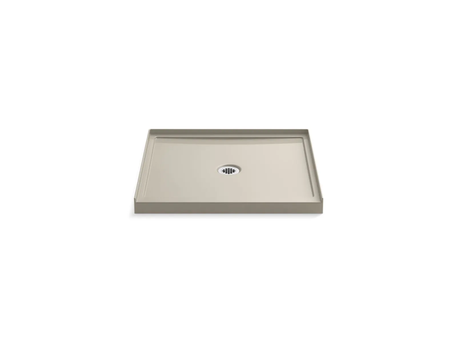 36" x 34" alcove shower base, center drain^Kohler Clearance