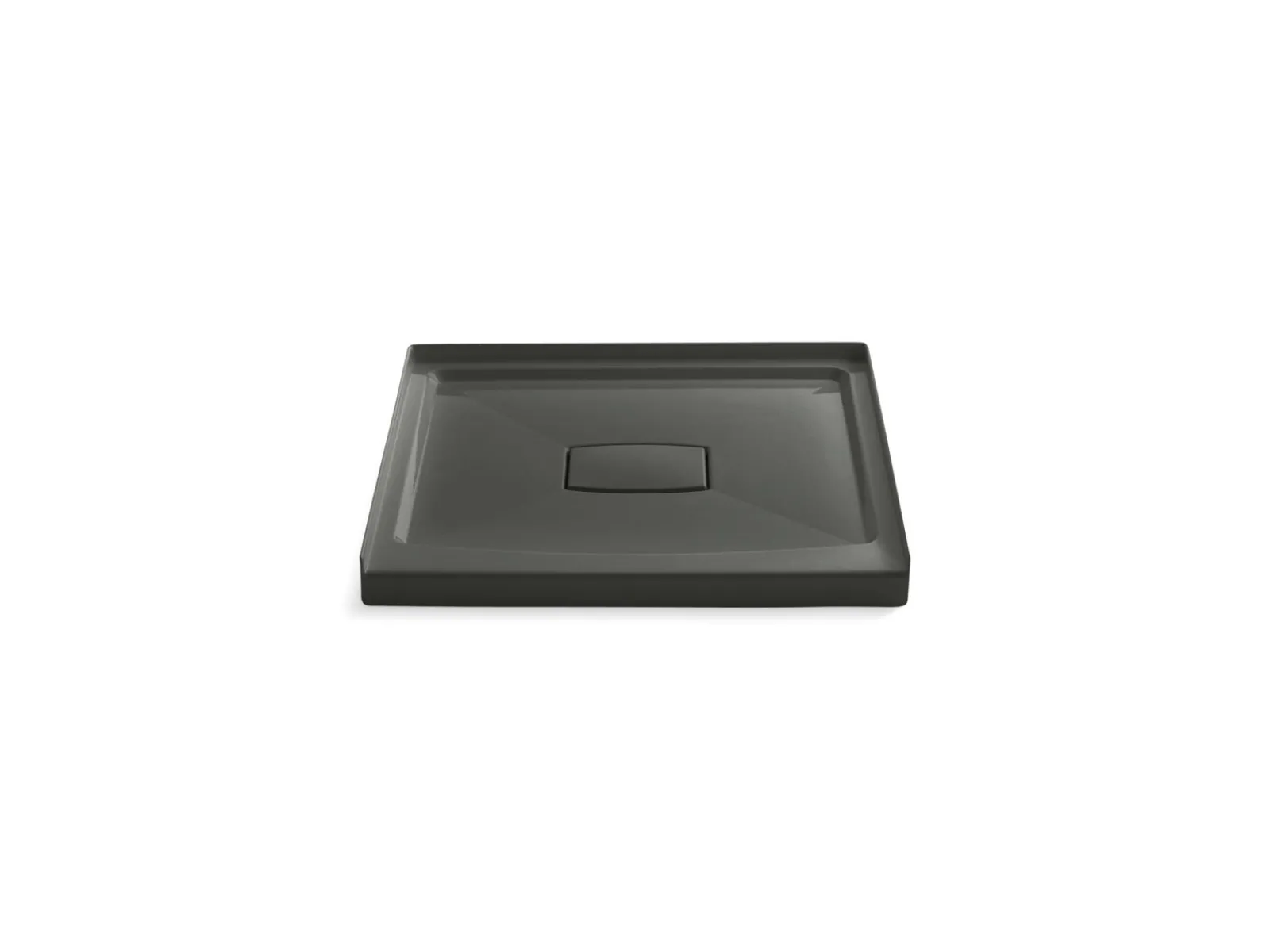 36" x 36" alcove shower base, center drain^Kohler Hot