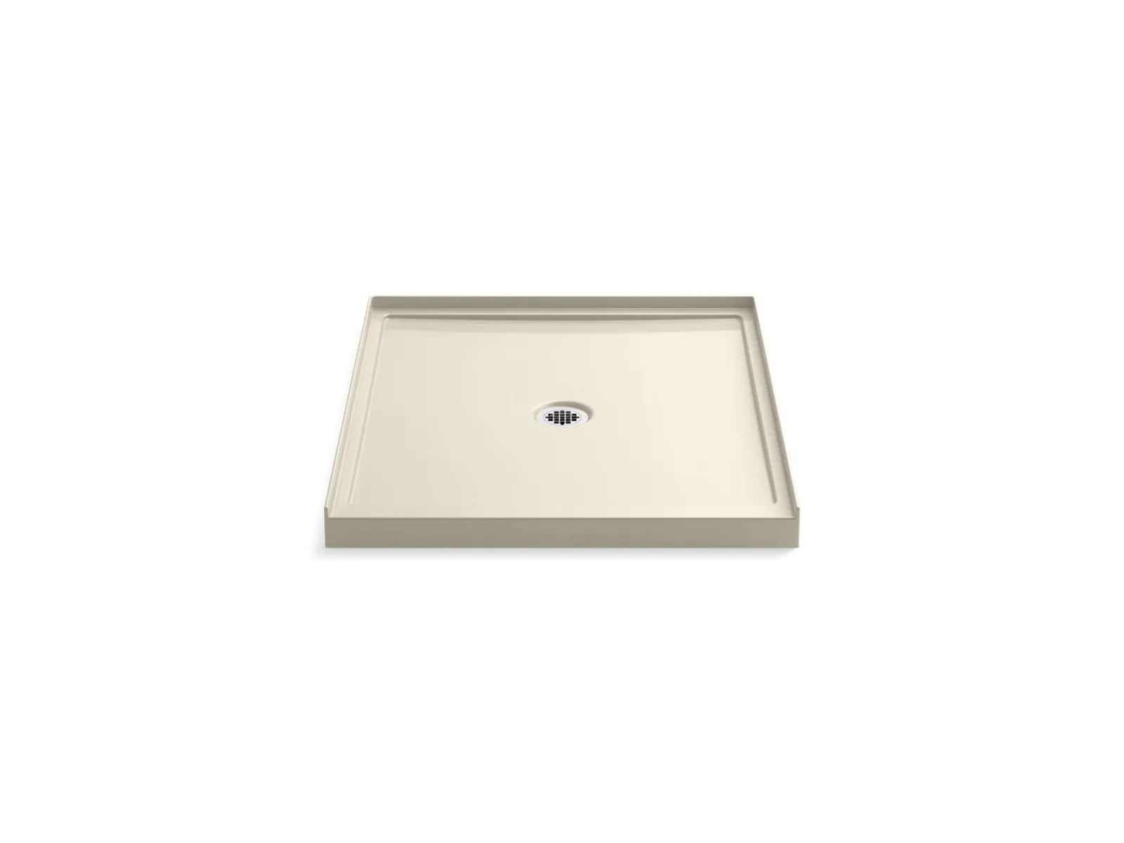 36" x 42" alcove shower base, center drain^Kohler Discount