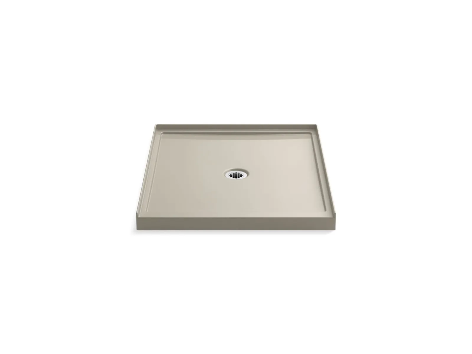 36" x 42" alcove shower base, center drain^Kohler Discount