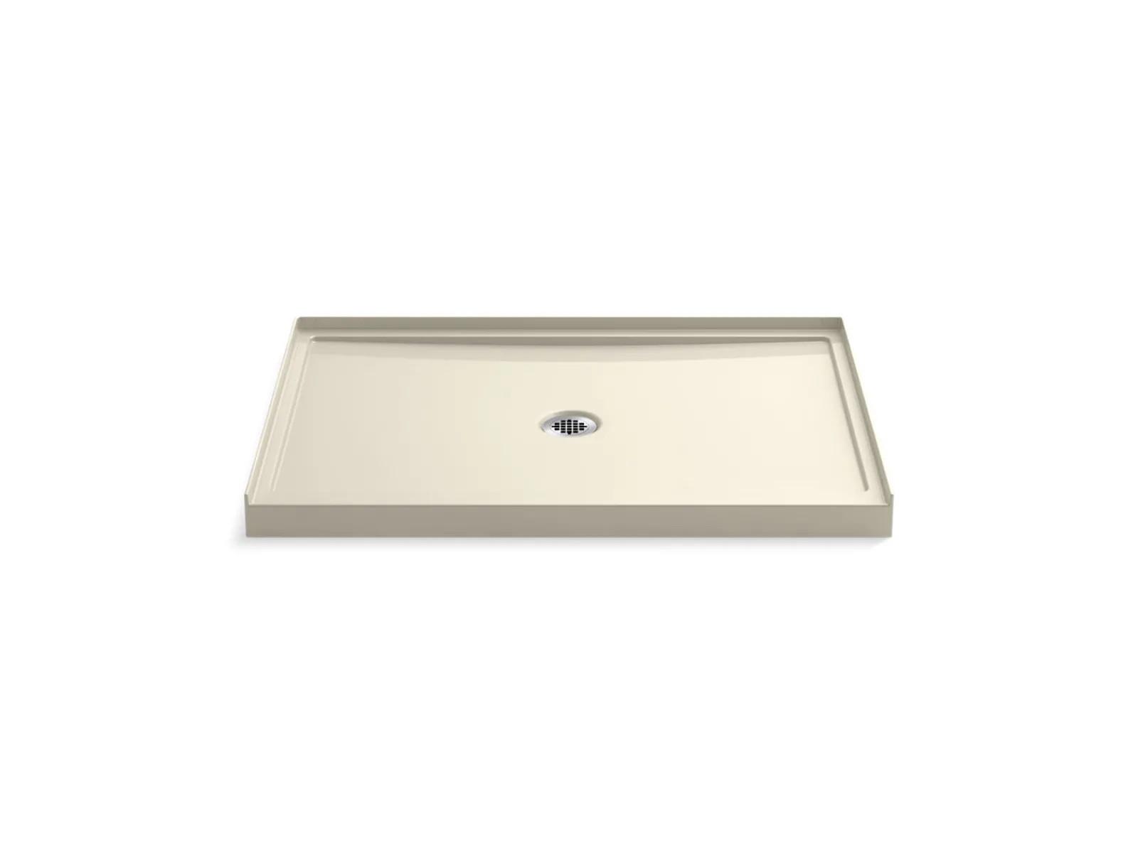 48" x 34" alcove shower base, center drain^Kohler Sale