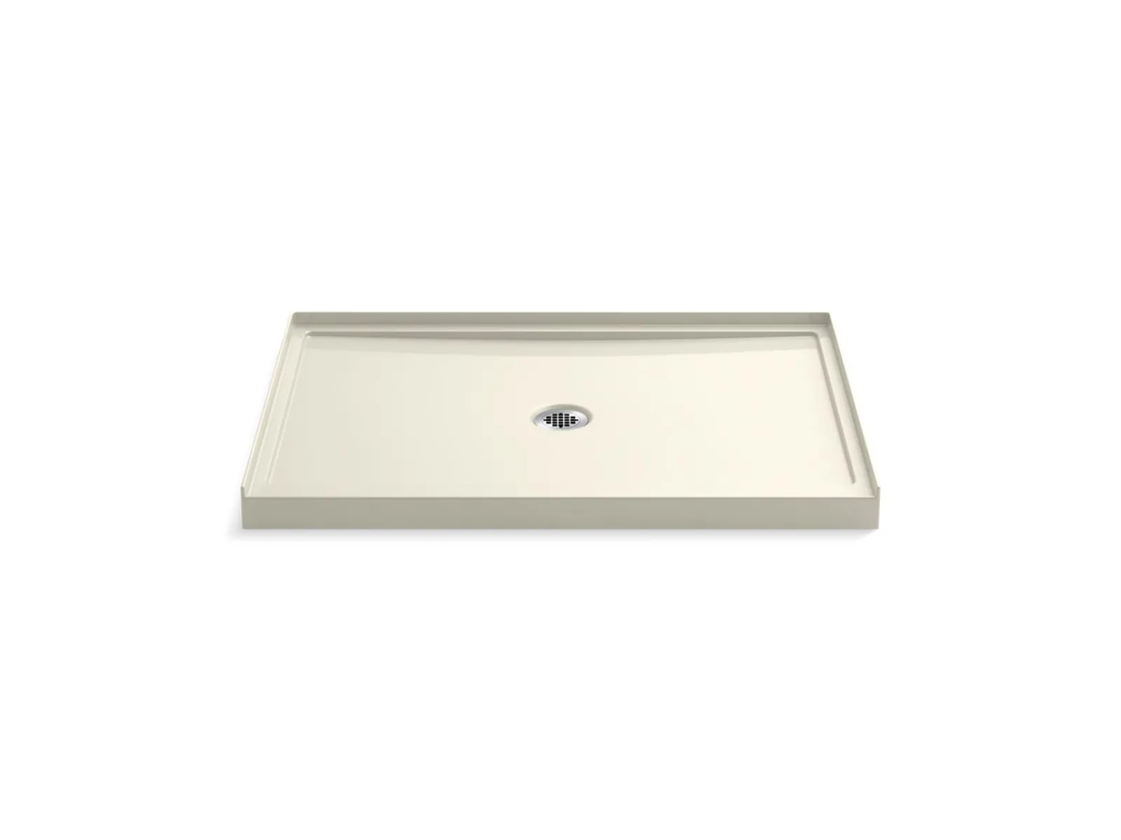 48" x 34" alcove shower base, center drain^Kohler Sale