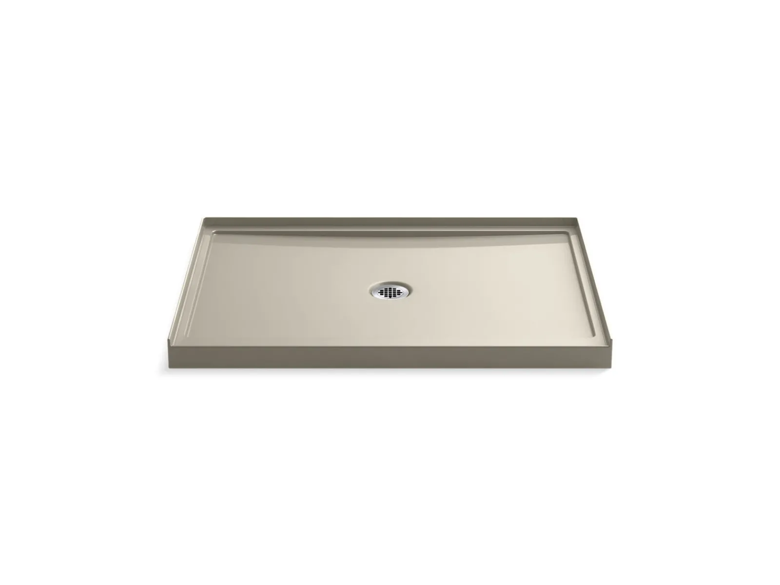 48" x 34" alcove shower base, center drain^Kohler Sale
