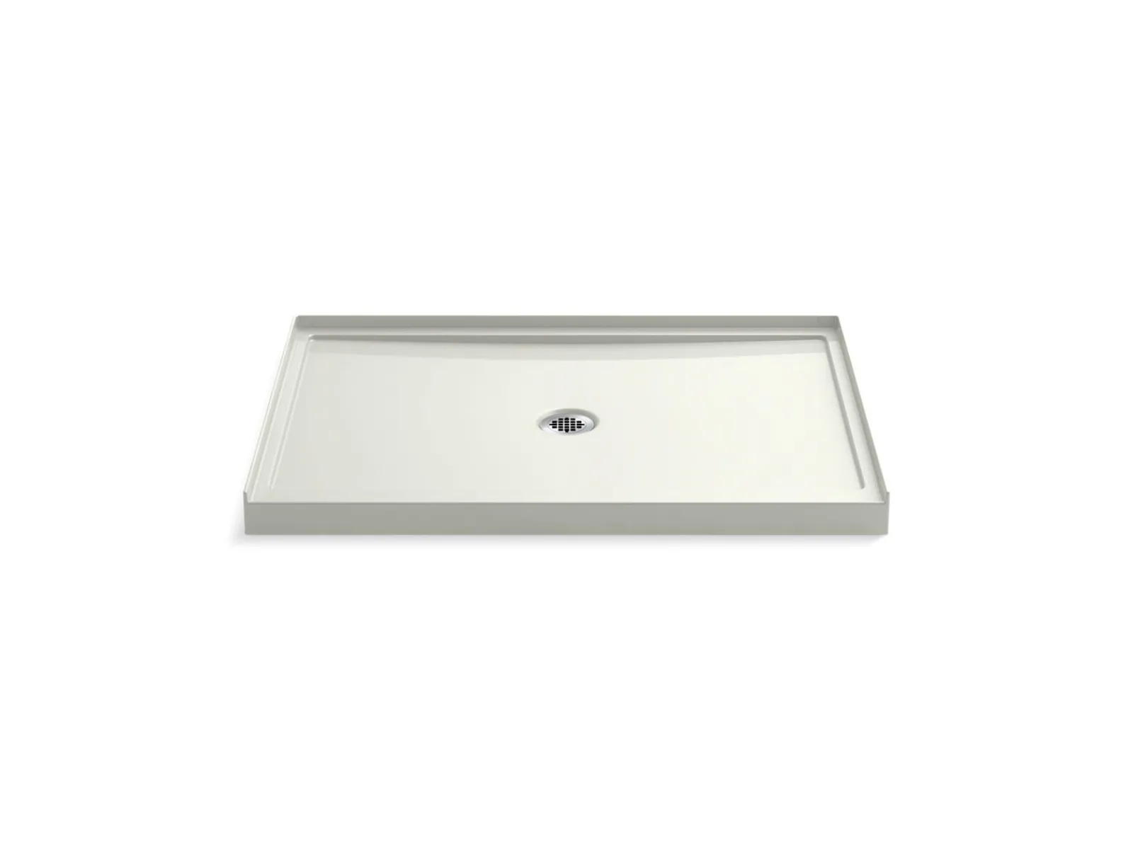 48" x 34" alcove shower base, center drain^Kohler Sale