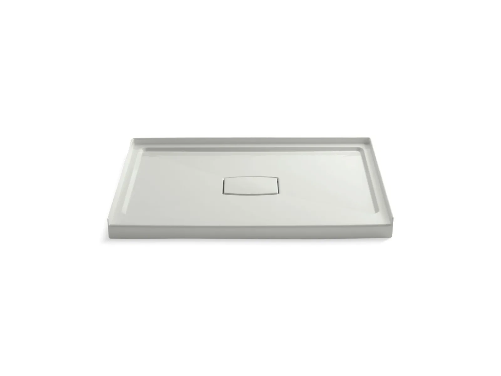 48" x 36" alcove shower base, center drain^Kohler Online