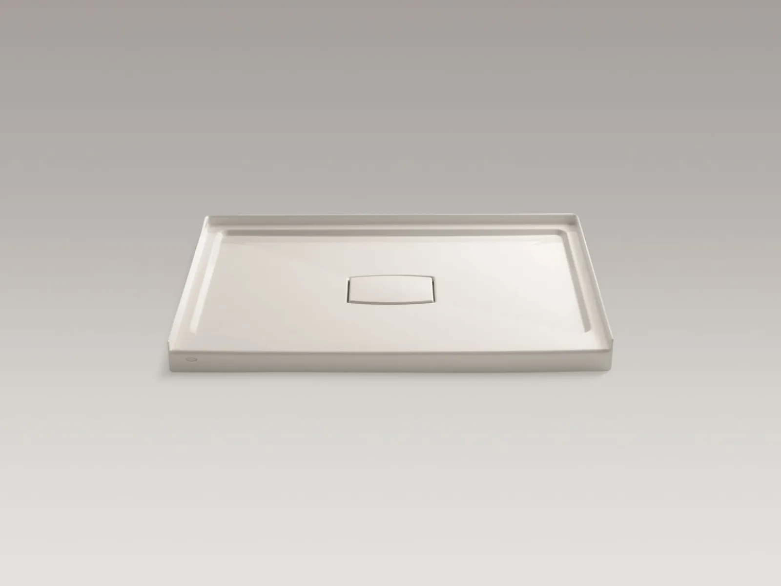 48" x 36" alcove shower base, center drain^Kohler Online