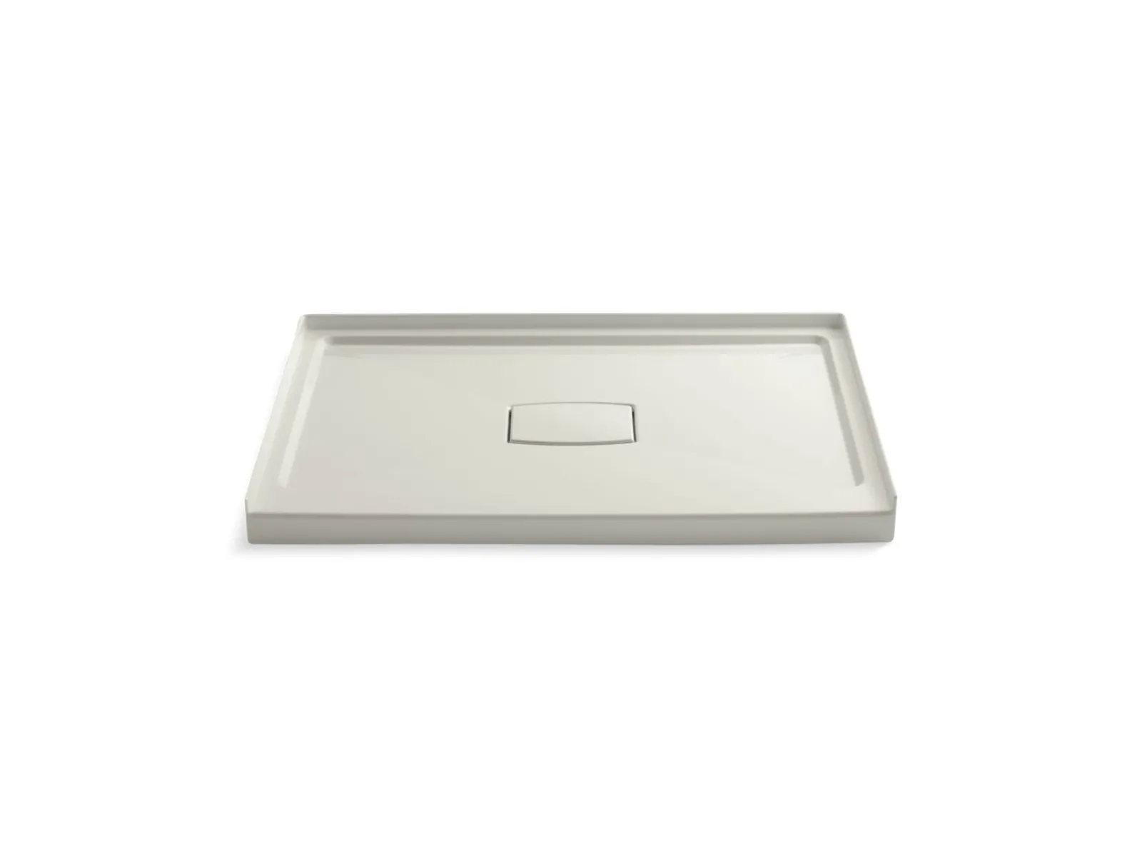 48" x 36" alcove shower base, center drain^Kohler Online