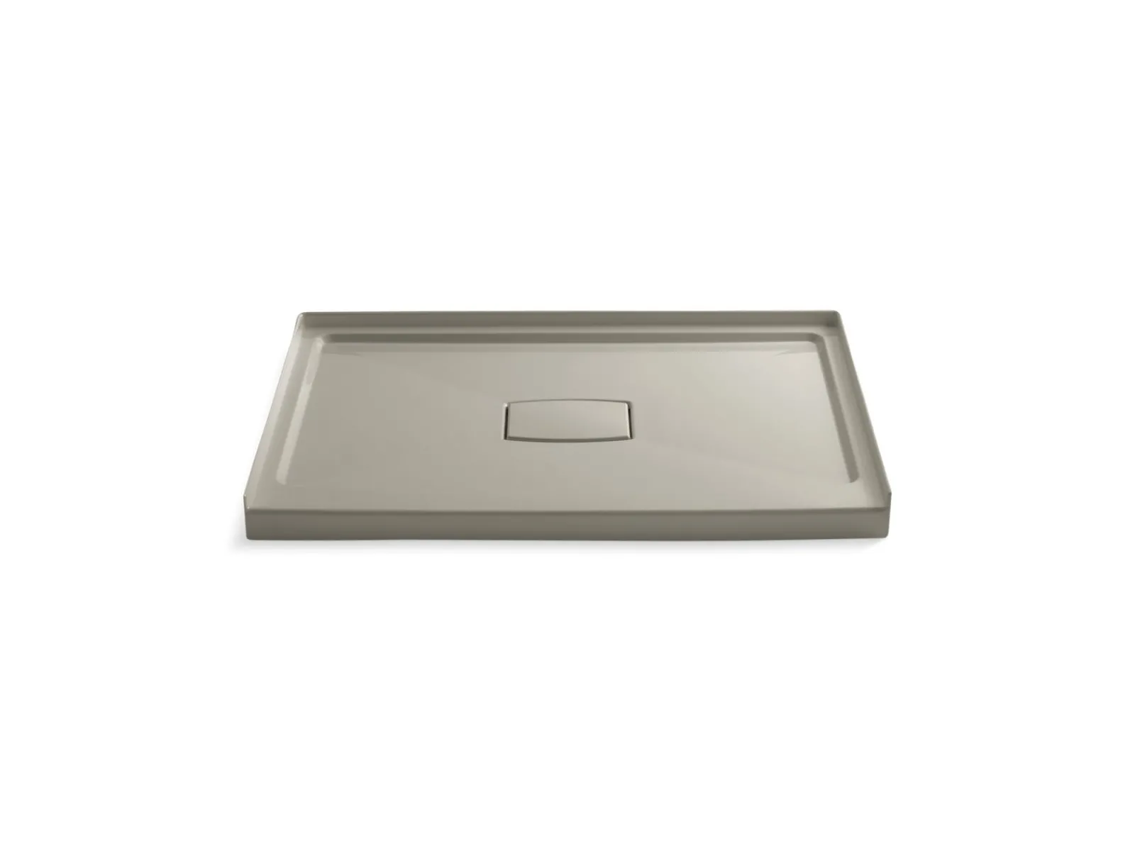 48" x 36" alcove shower base, center drain^Kohler Online
