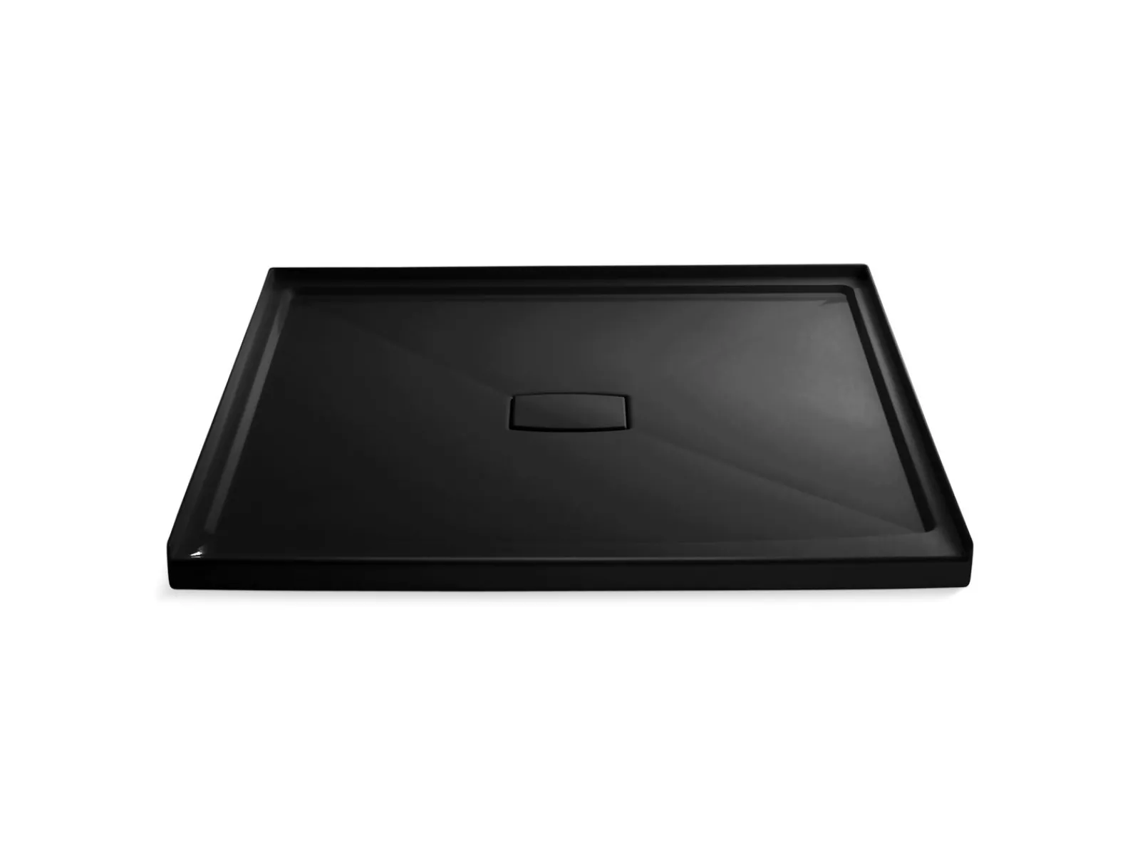 60" x 60" alcove shower base, center drain^Kohler Discount