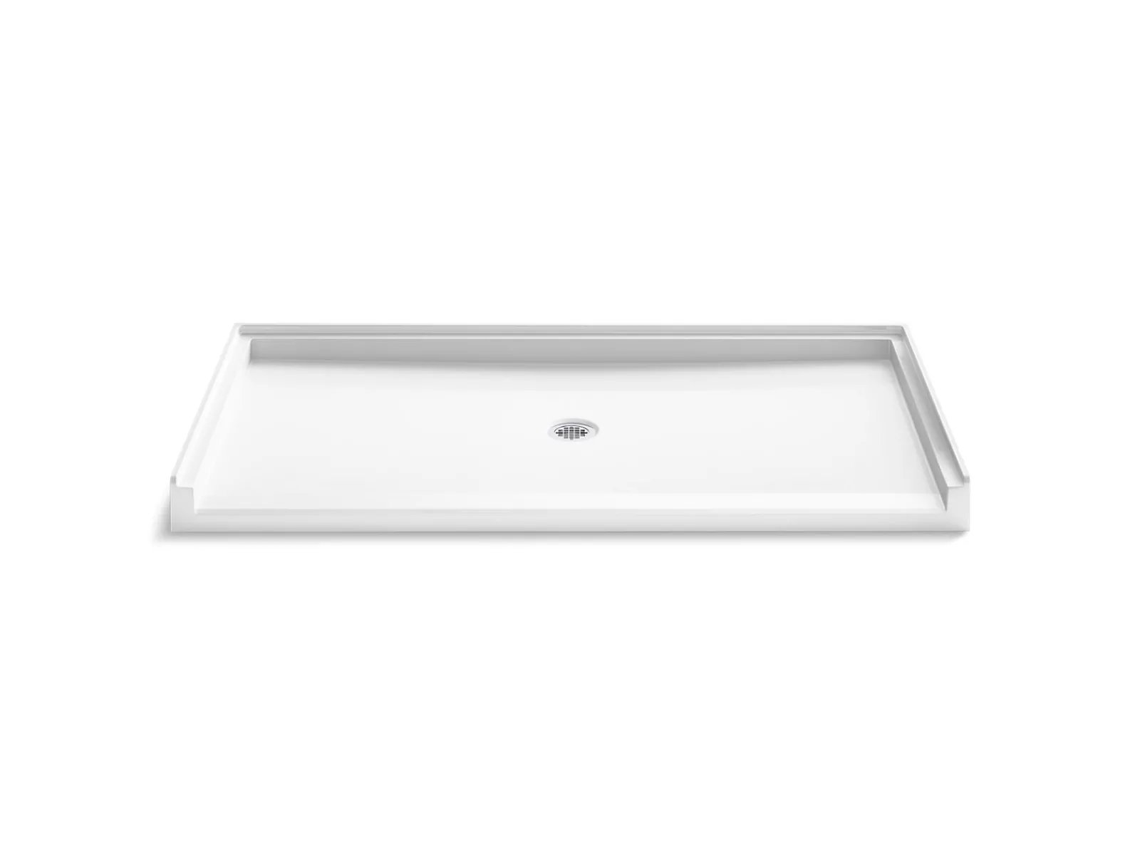 66" x 34" alcove shower base, center drain^Kohler Discount