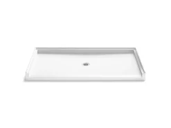 62" x 34" alcove shower base, center drain^Kohler Outlet
