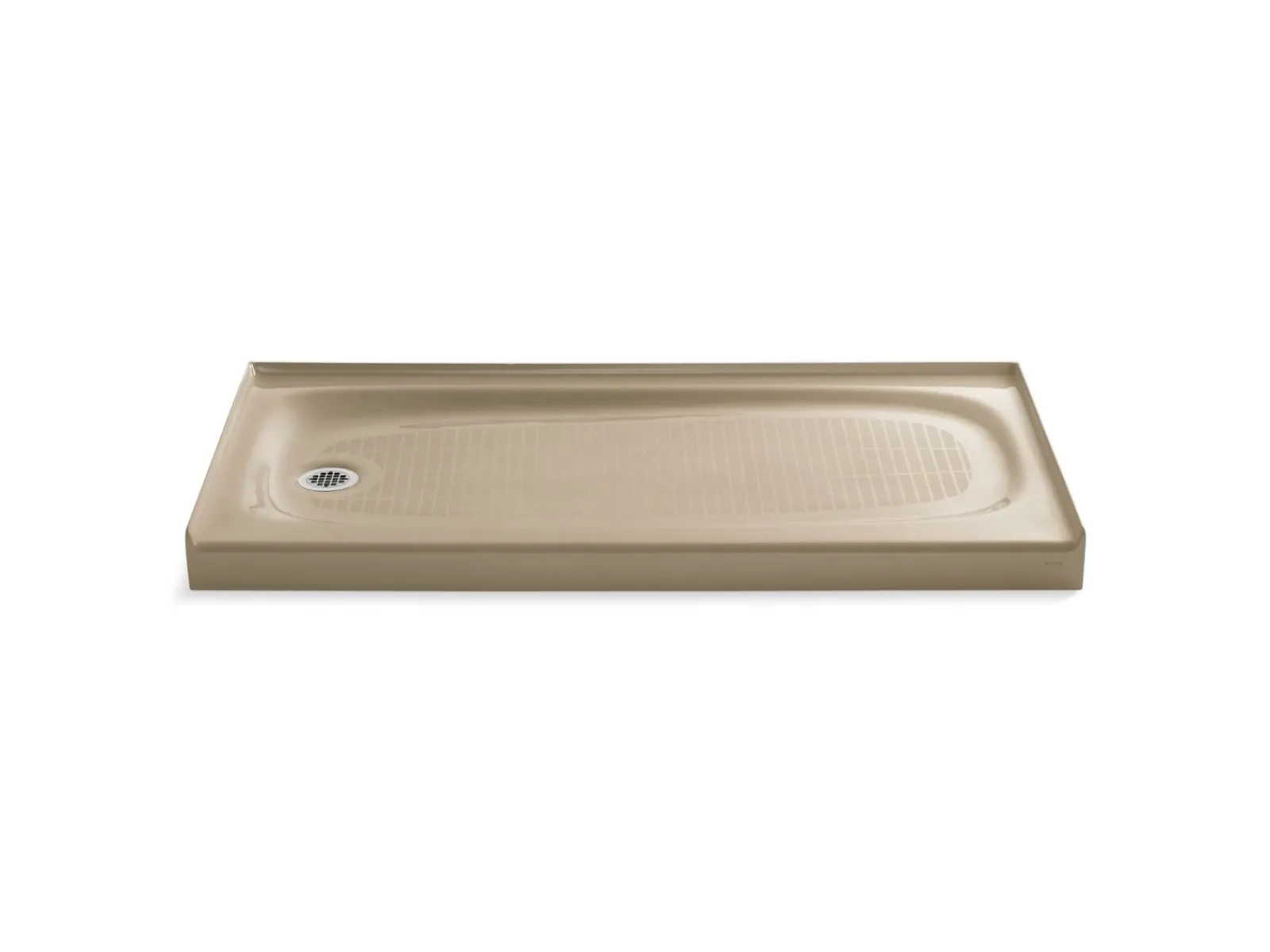 60" x 30" alcove shower base, left drain^Kohler Clearance