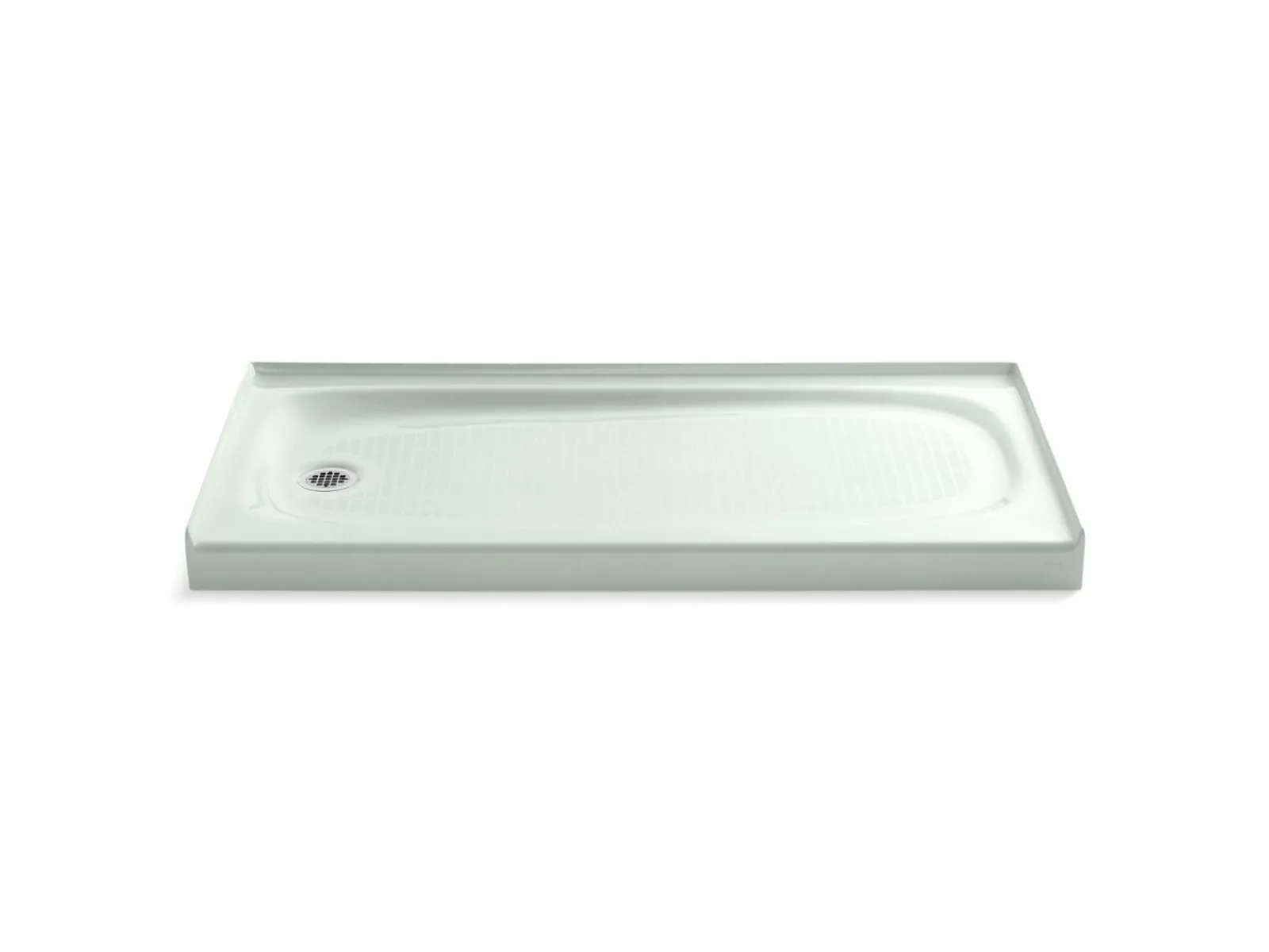 60" x 30" alcove shower base, left drain^Kohler Clearance