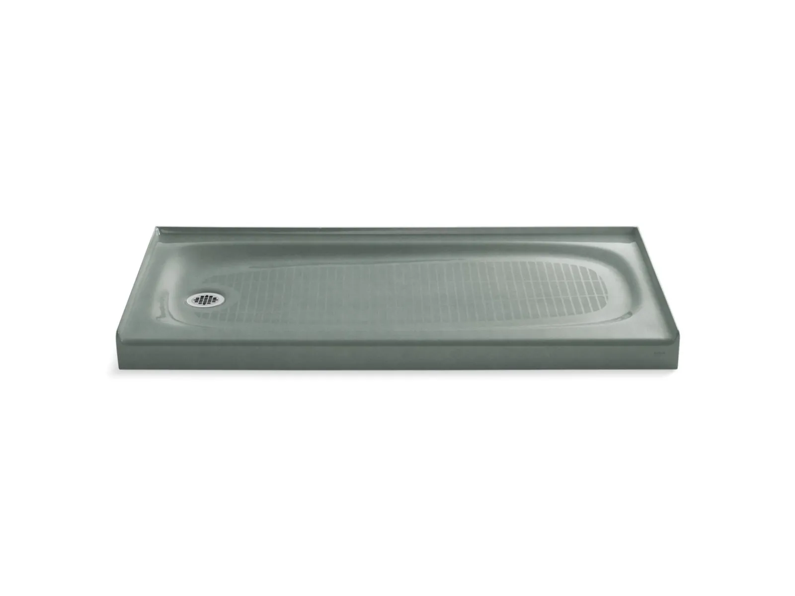 60" x 30" alcove shower base, left drain^Kohler Clearance