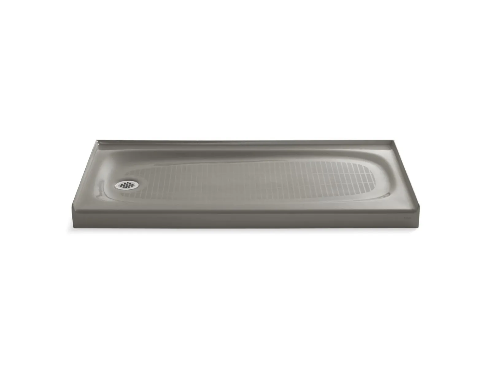 60" x 30" alcove shower base, left drain^Kohler Clearance