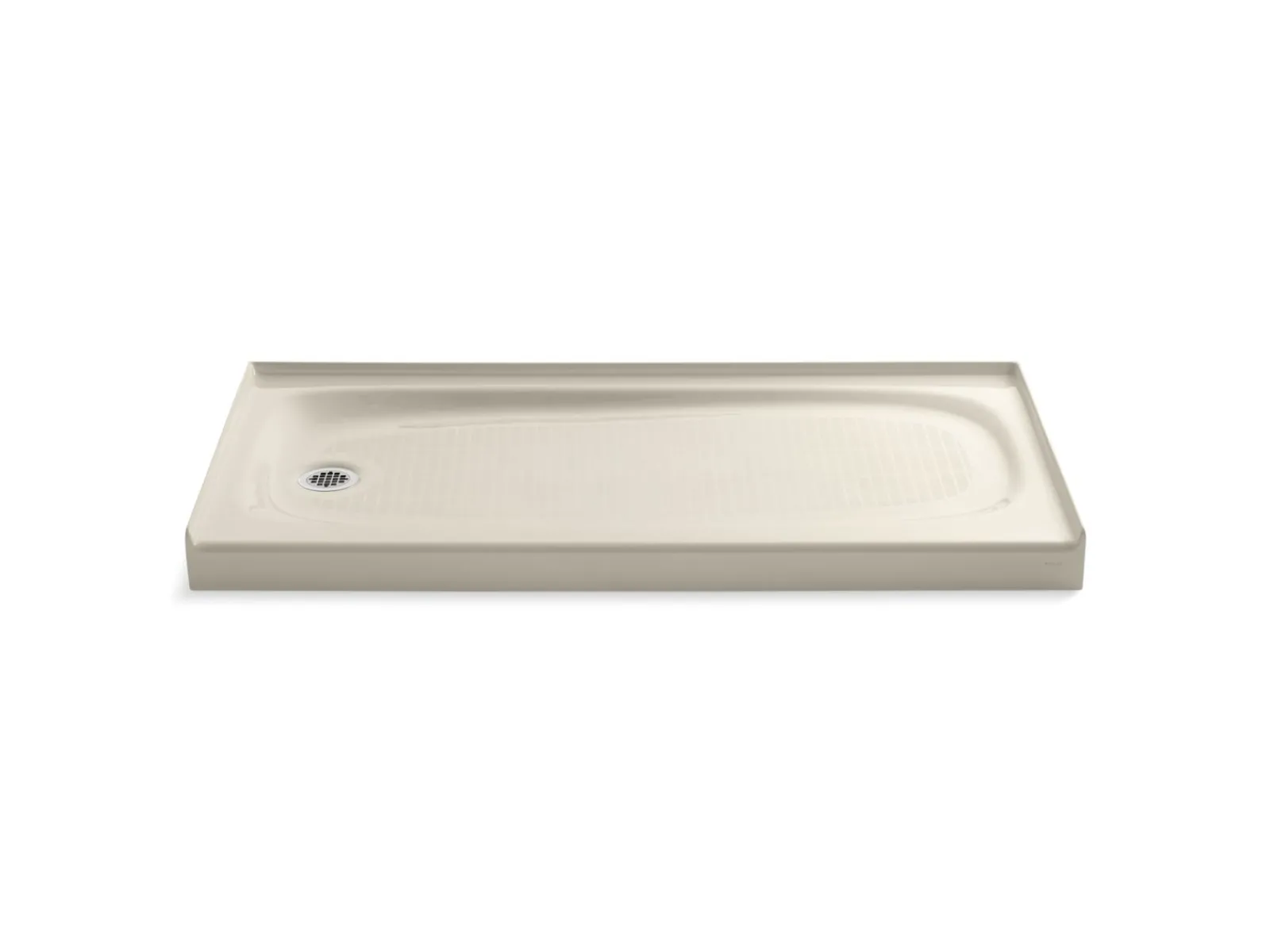 60" x 30" alcove shower base, left drain^Kohler Clearance