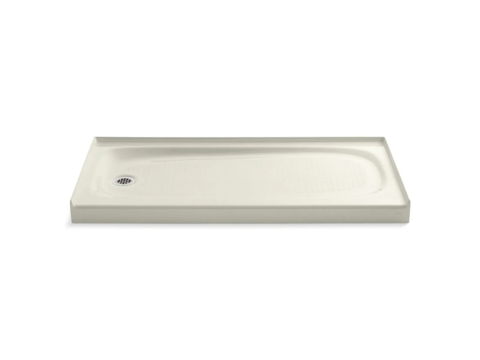 60" x 30" alcove shower base, left drain^Kohler Clearance